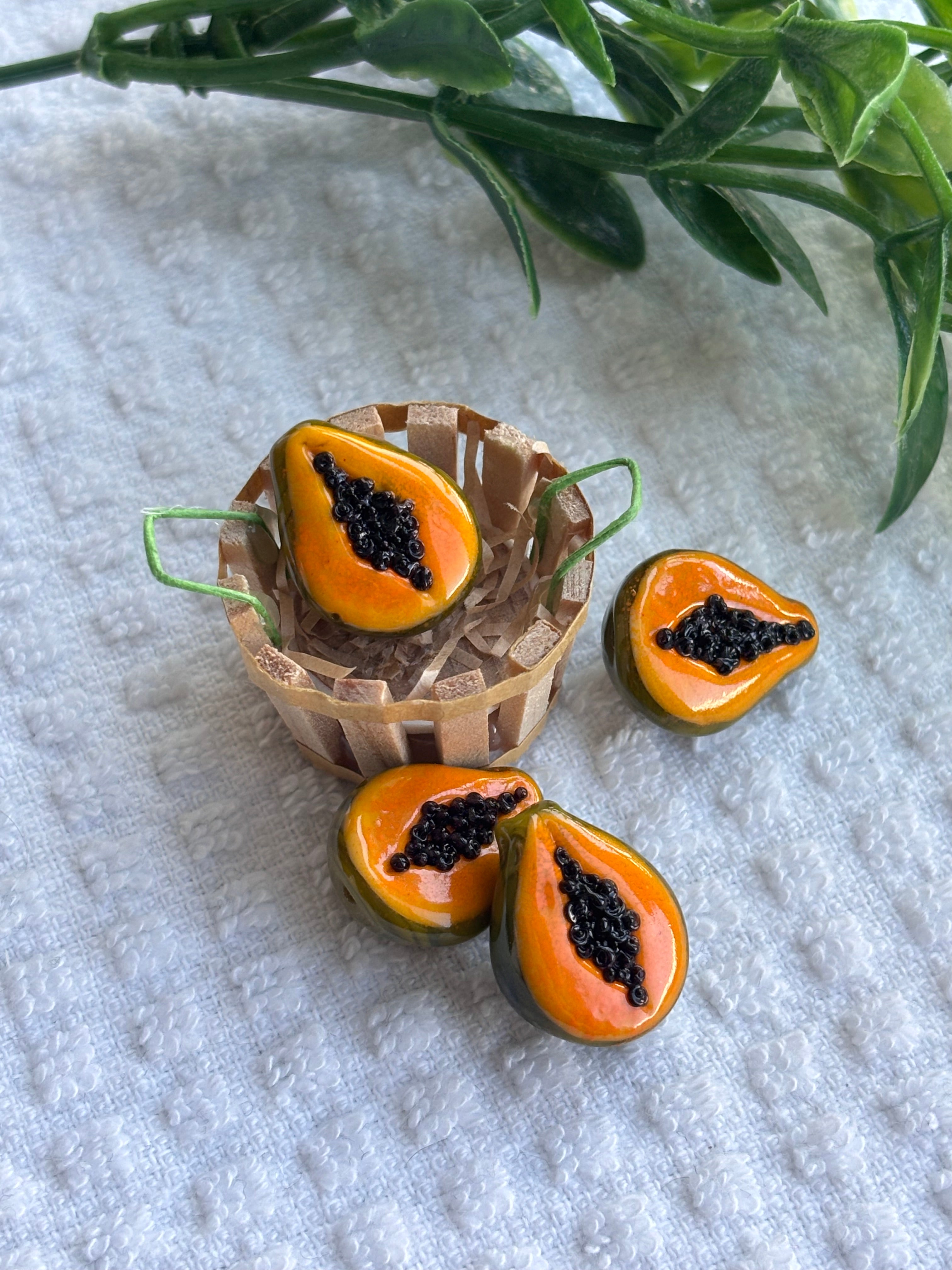 Papaya Necklace
