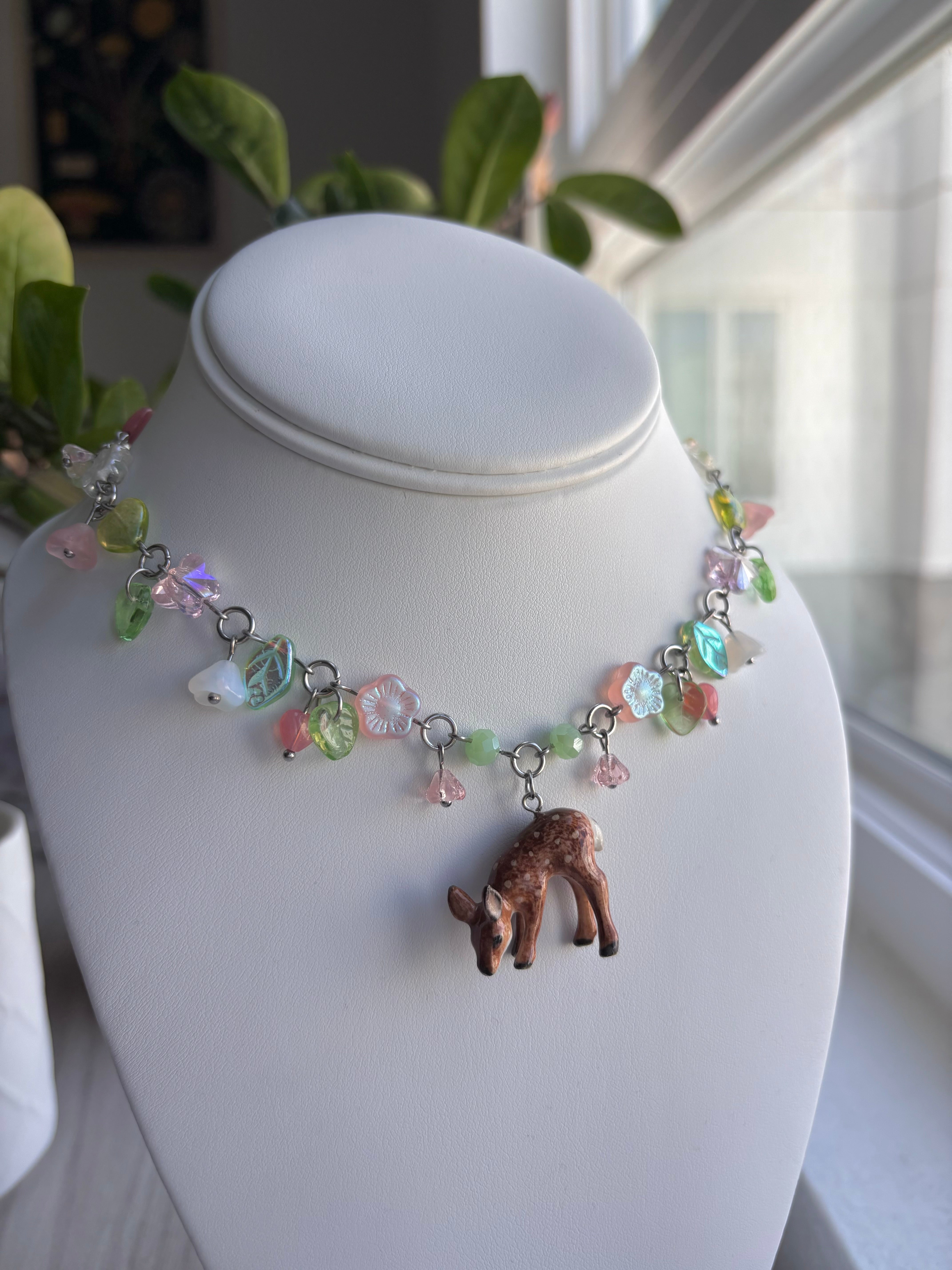 Lovely Fawn Necklace