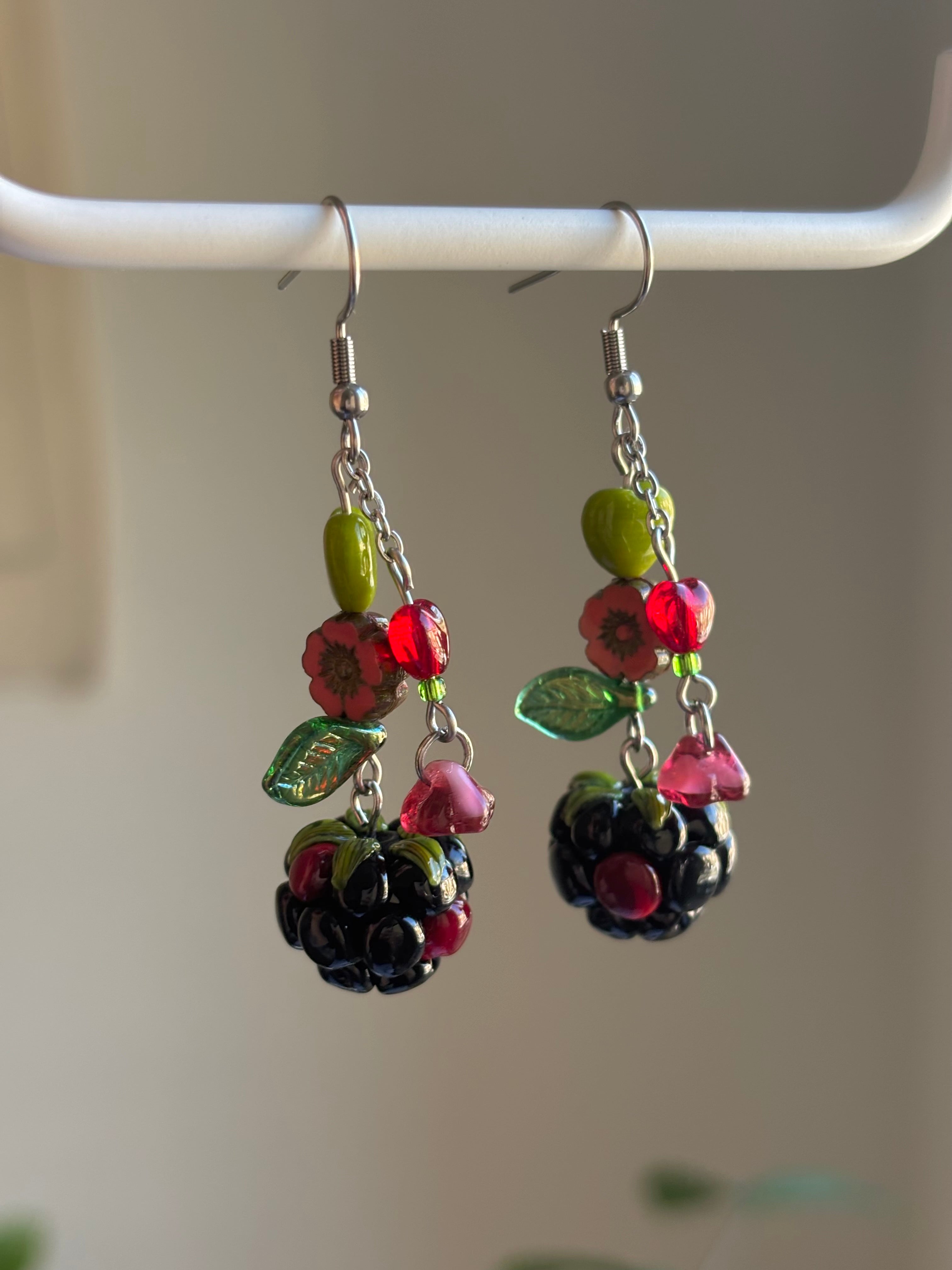 Blackberry Earrings