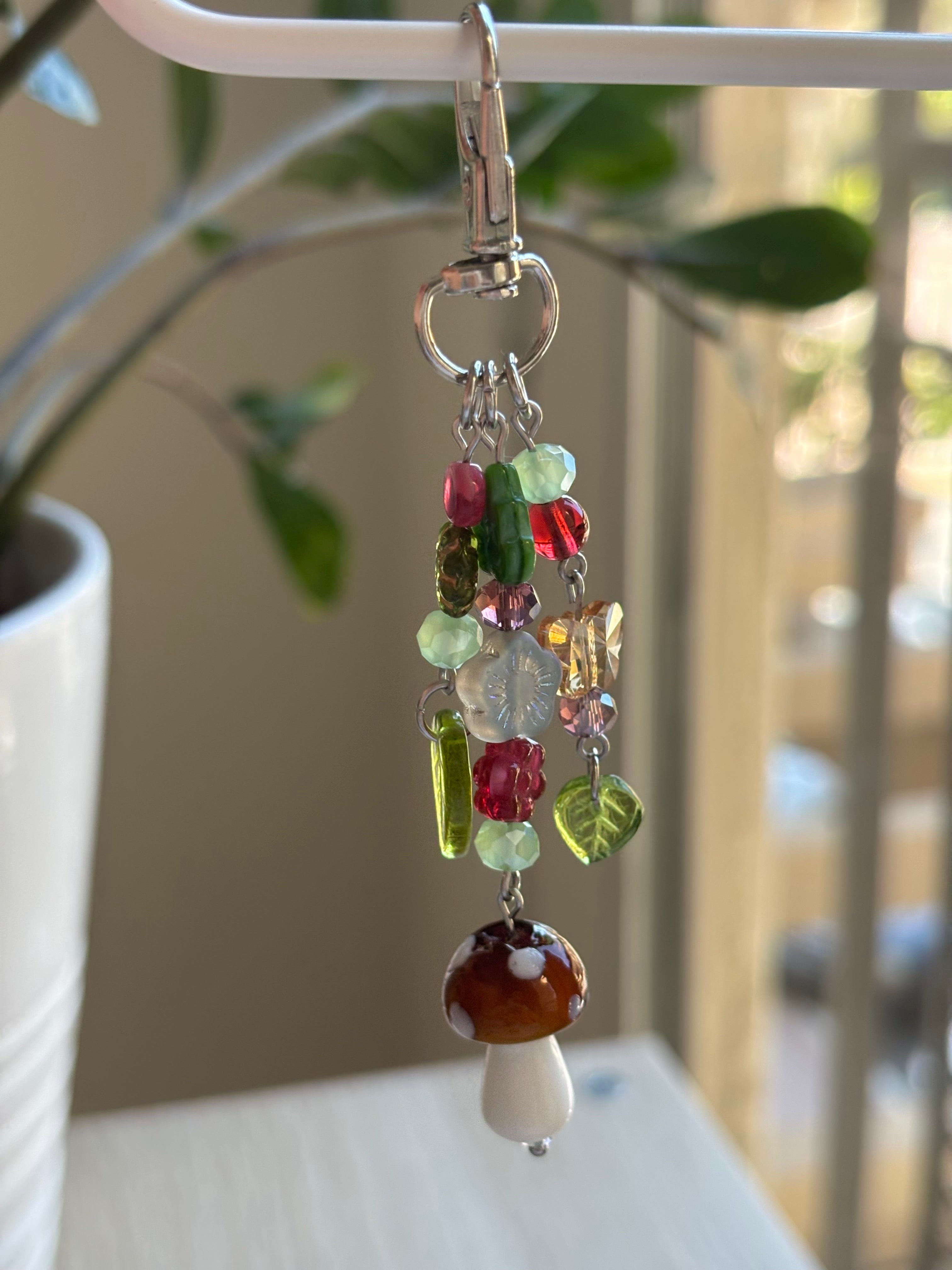Autumn Garden Keychain