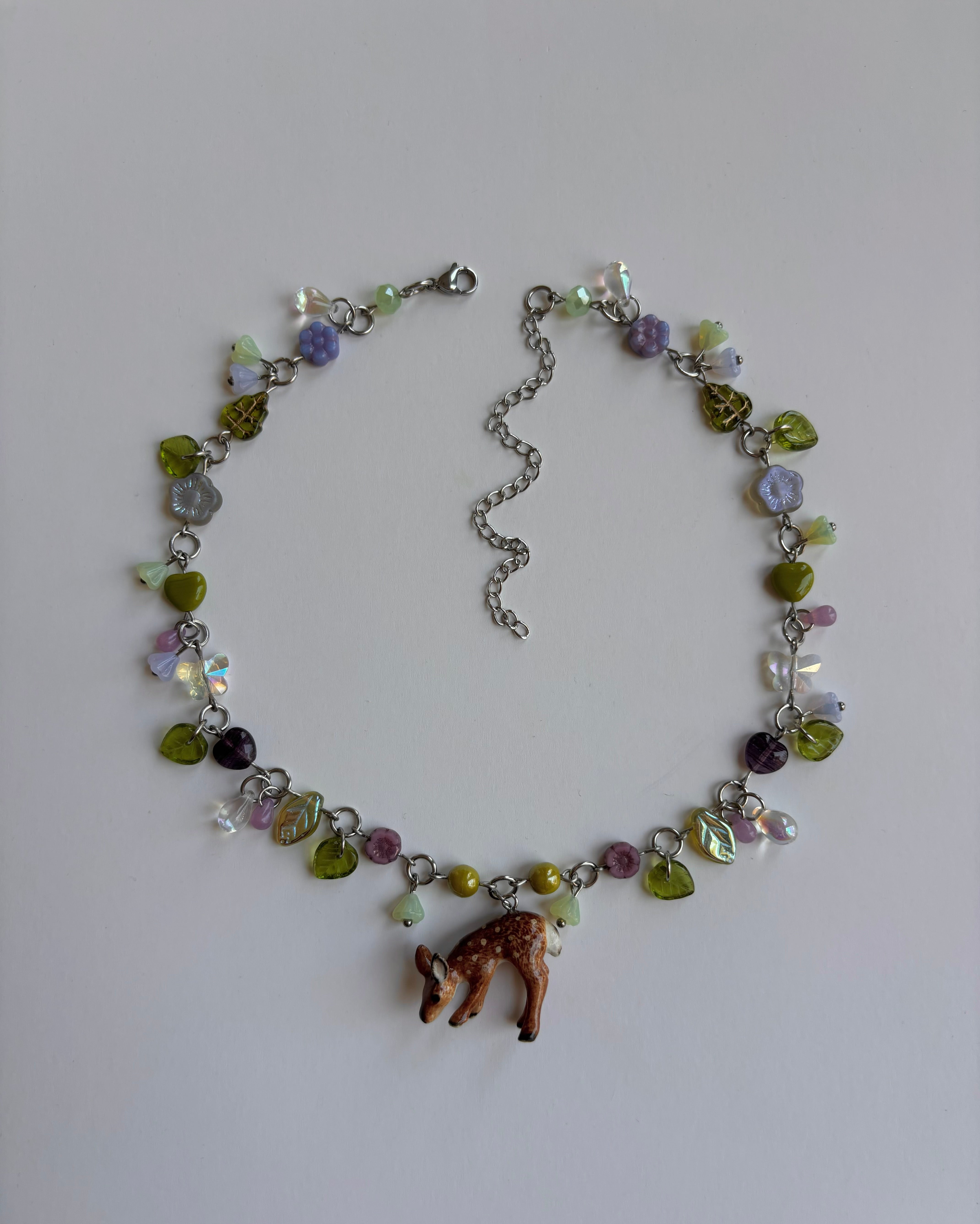 Lavender Fawn Necklace