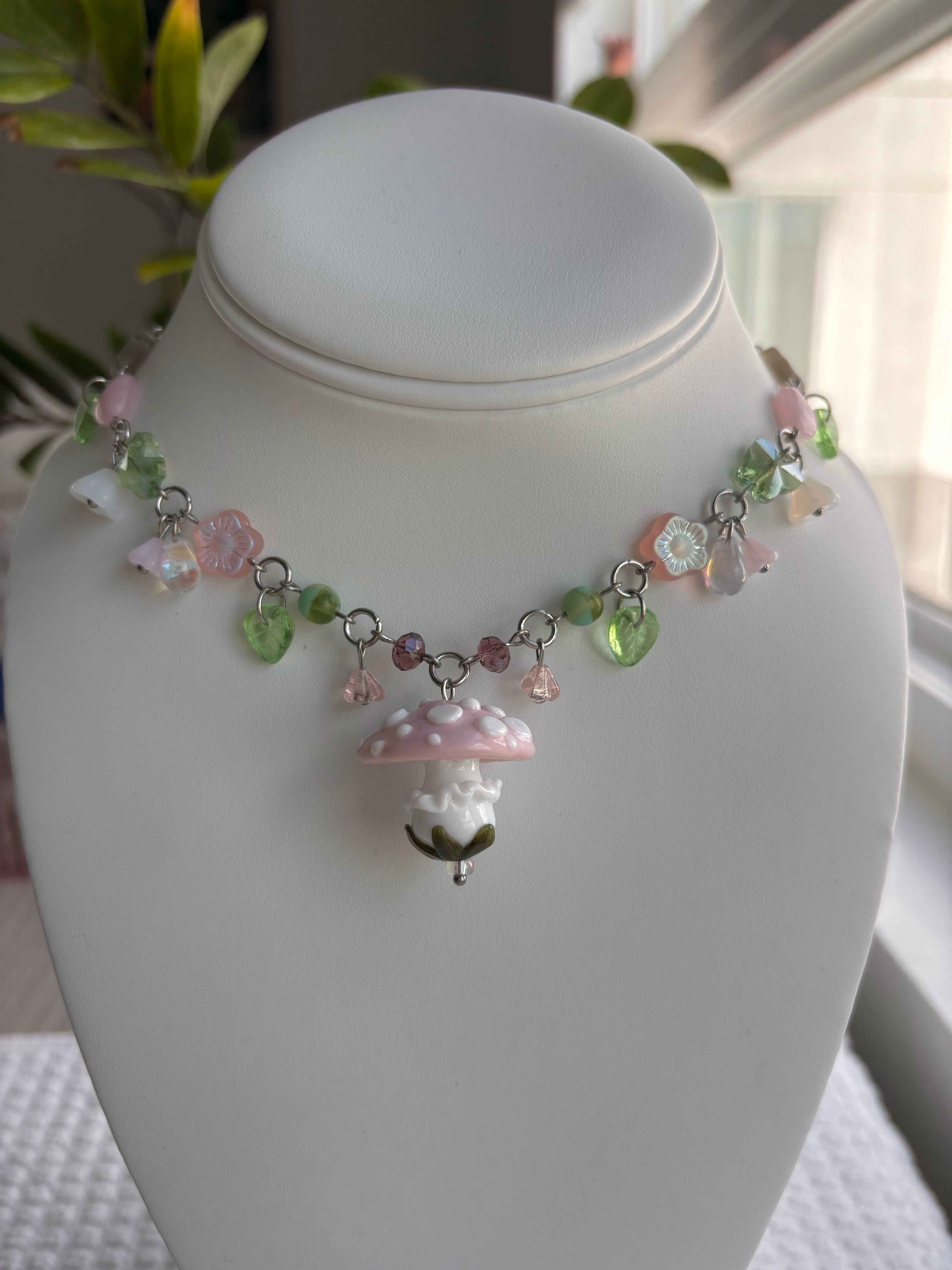 Mushroom Bloom Necklace