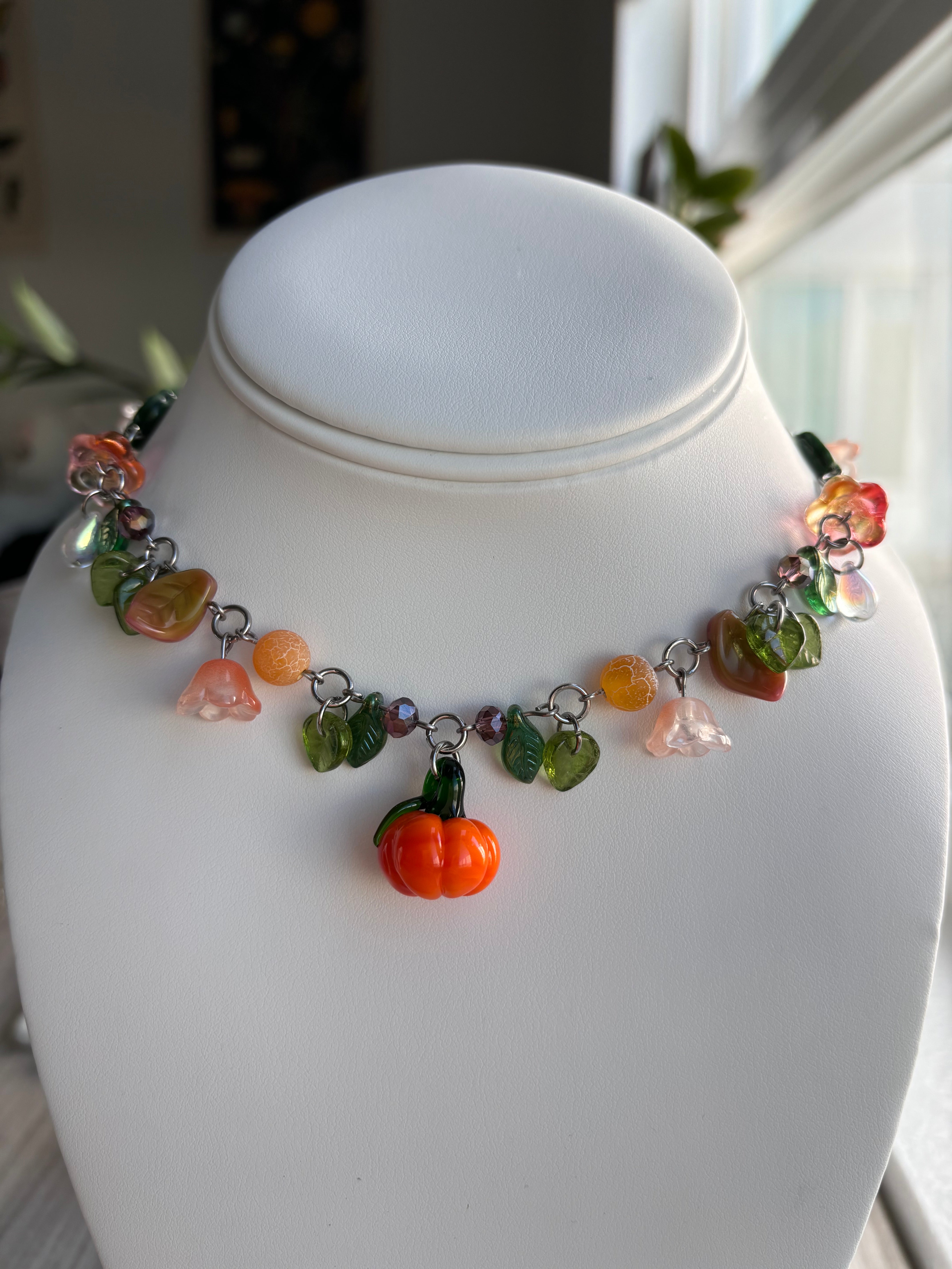 Pumpkin Patch Necklace