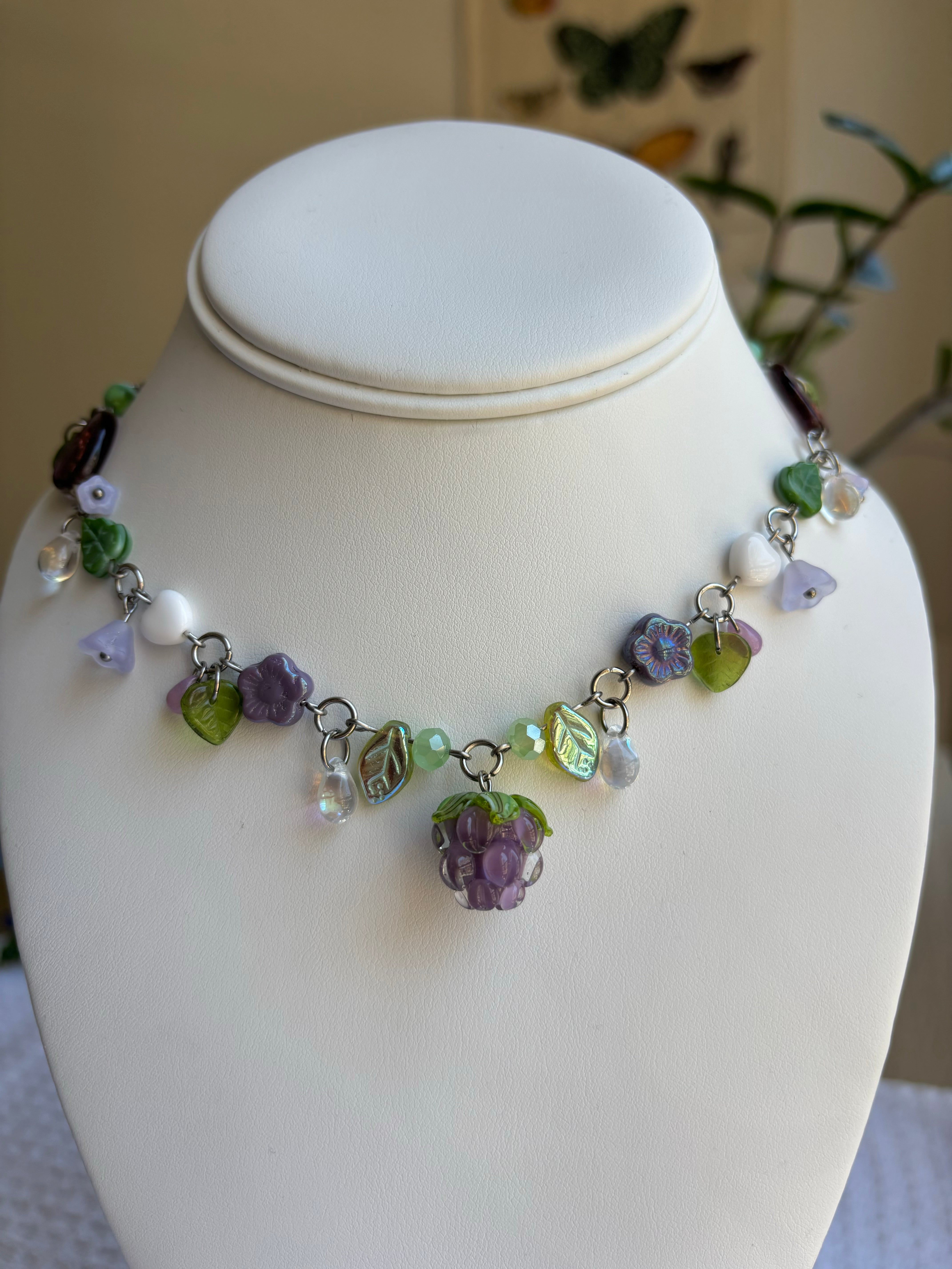 Plum Berry Necklace