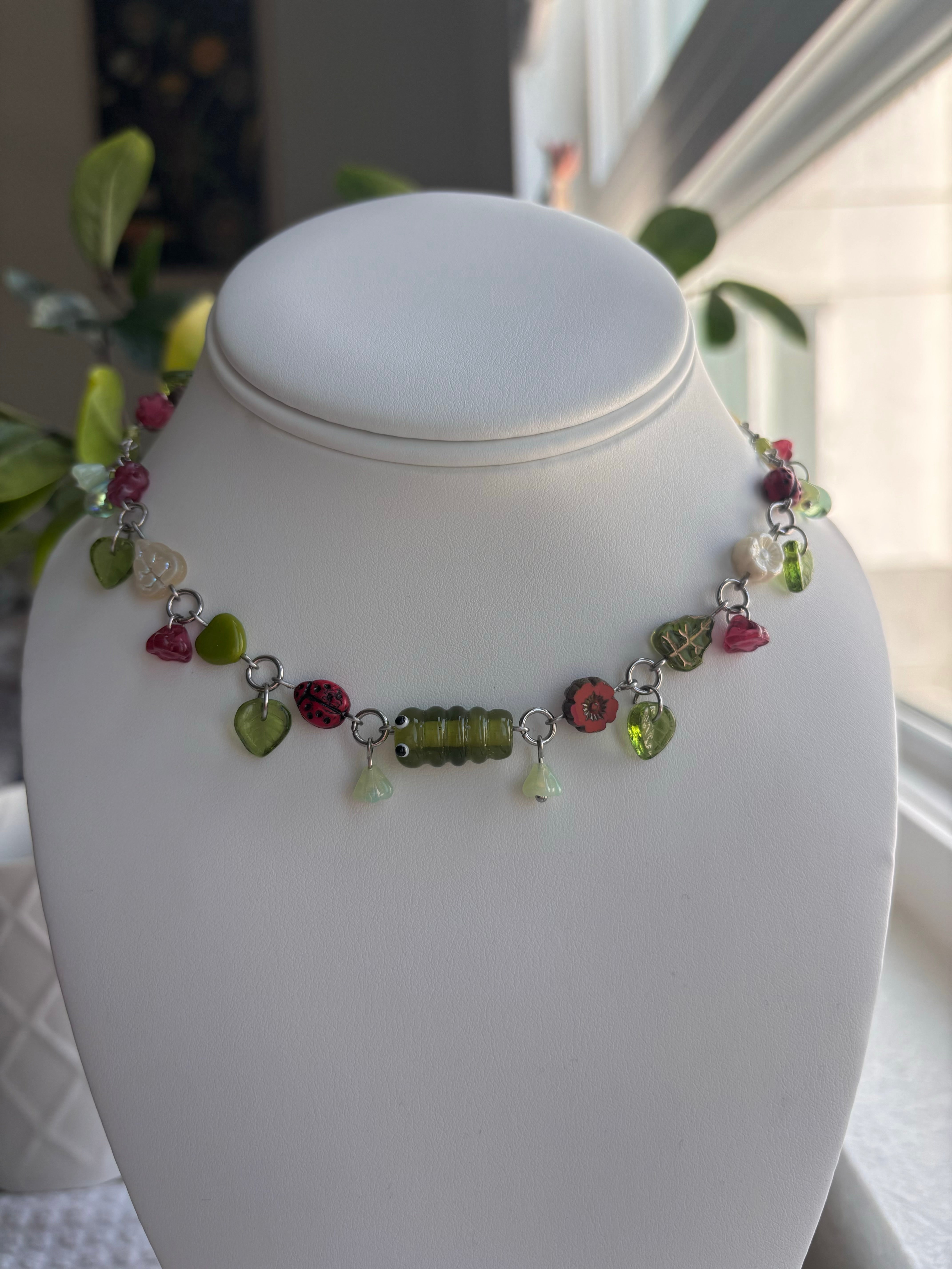 Wild Caterpillar Necklace