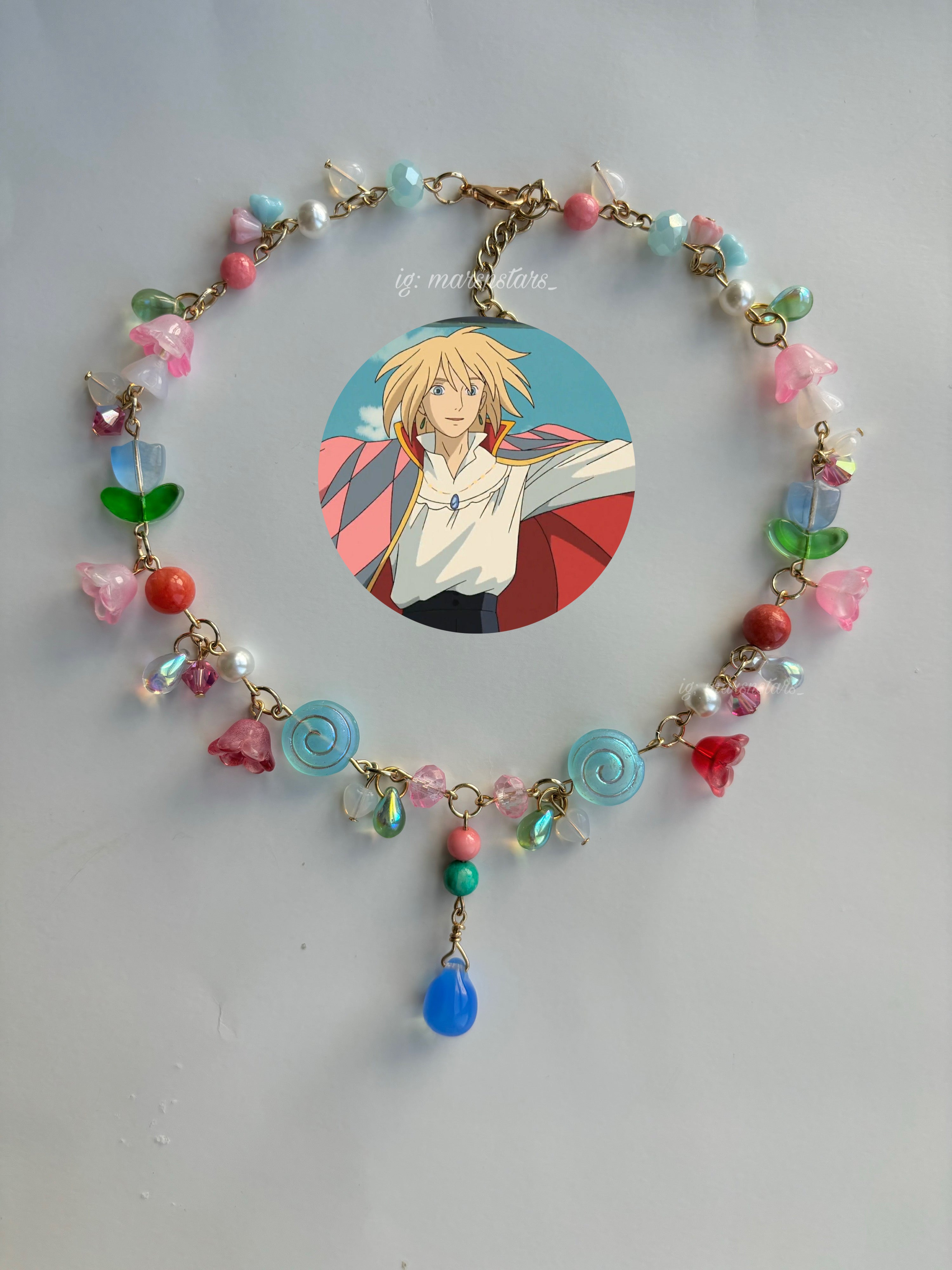 Howls Moving Caste Necklace