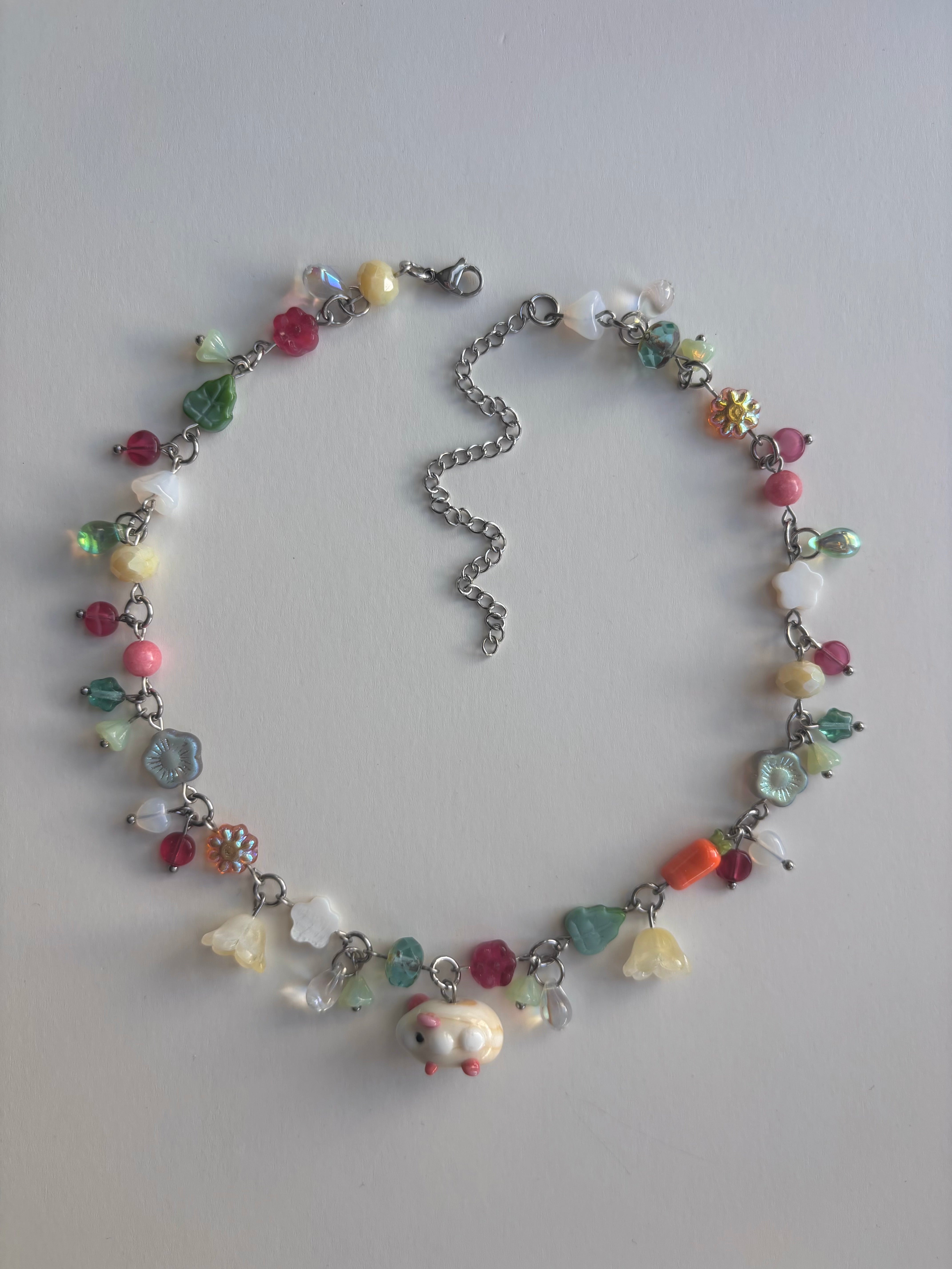 Buttercup Guinea Pig Necklace