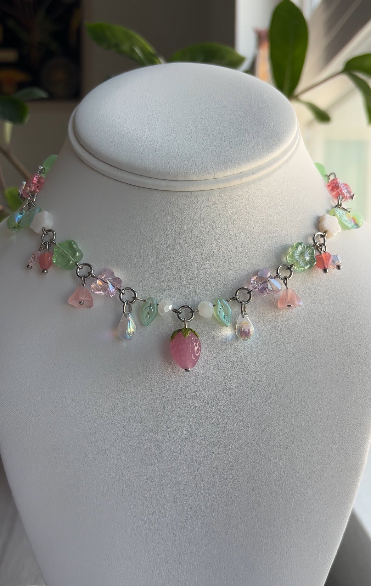 Strawberry Shortcake Necklace