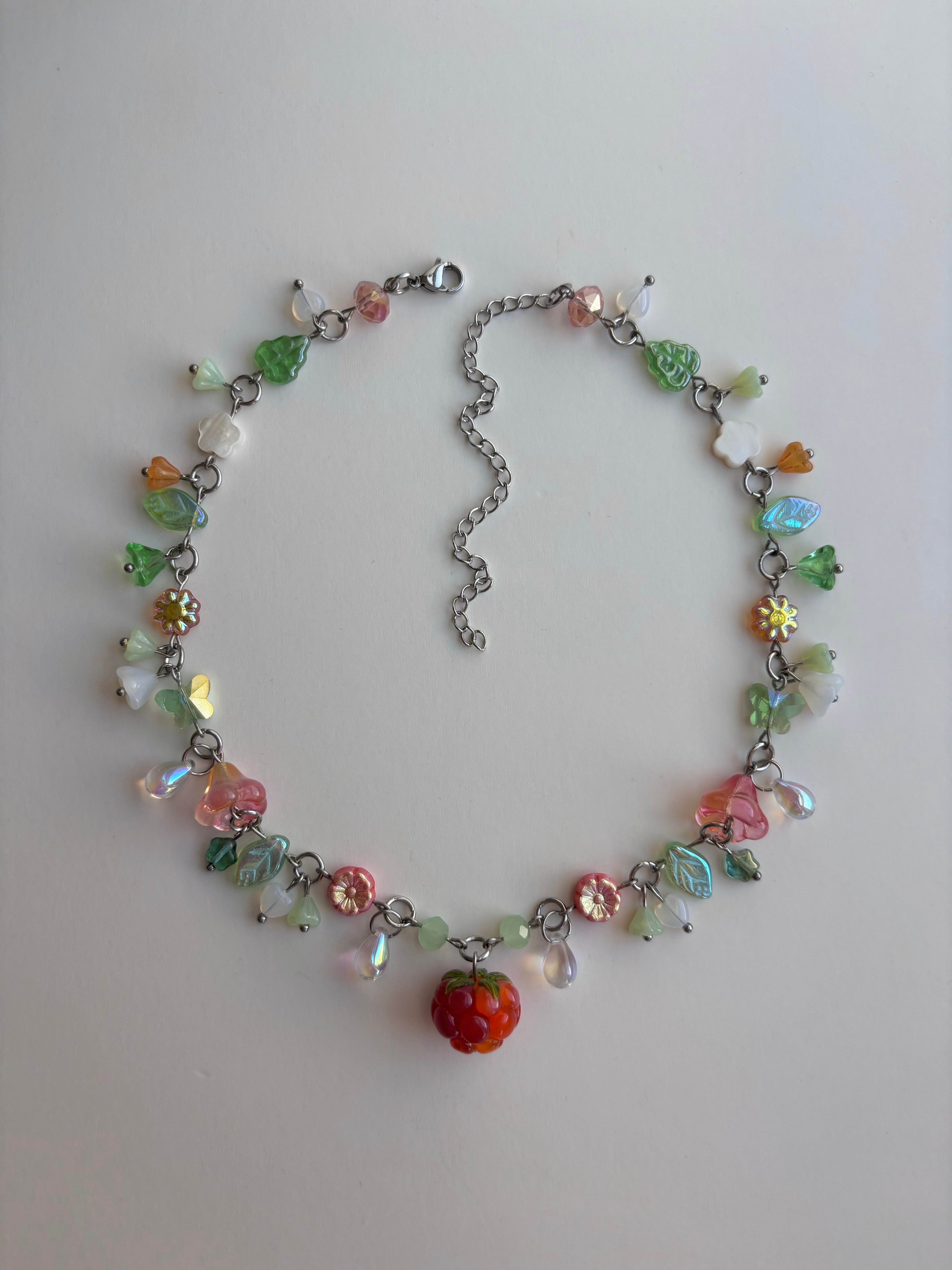Citrus Cloud Berry Necklace