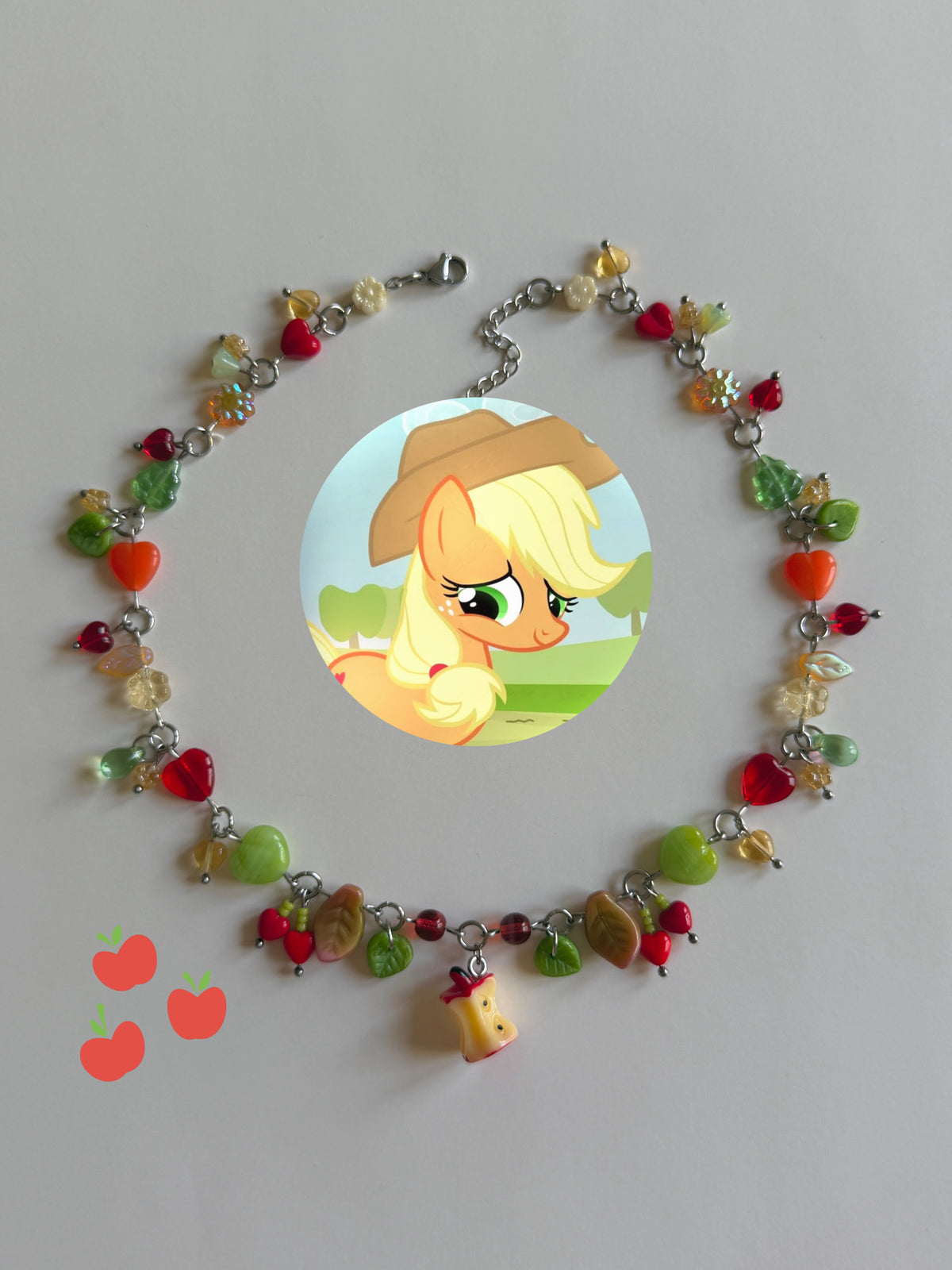 Apple Jack Necklace