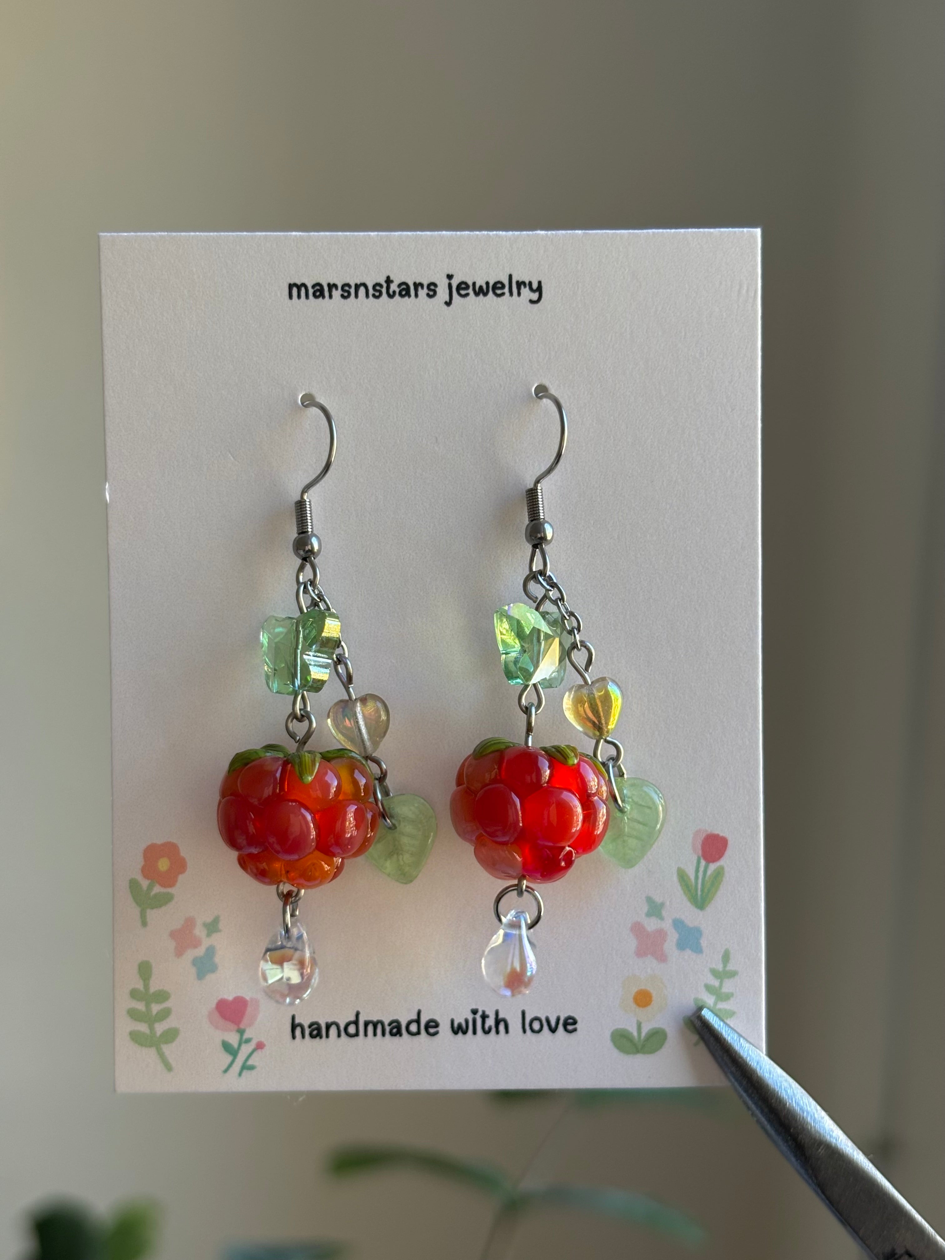 Cloudberry Earrings