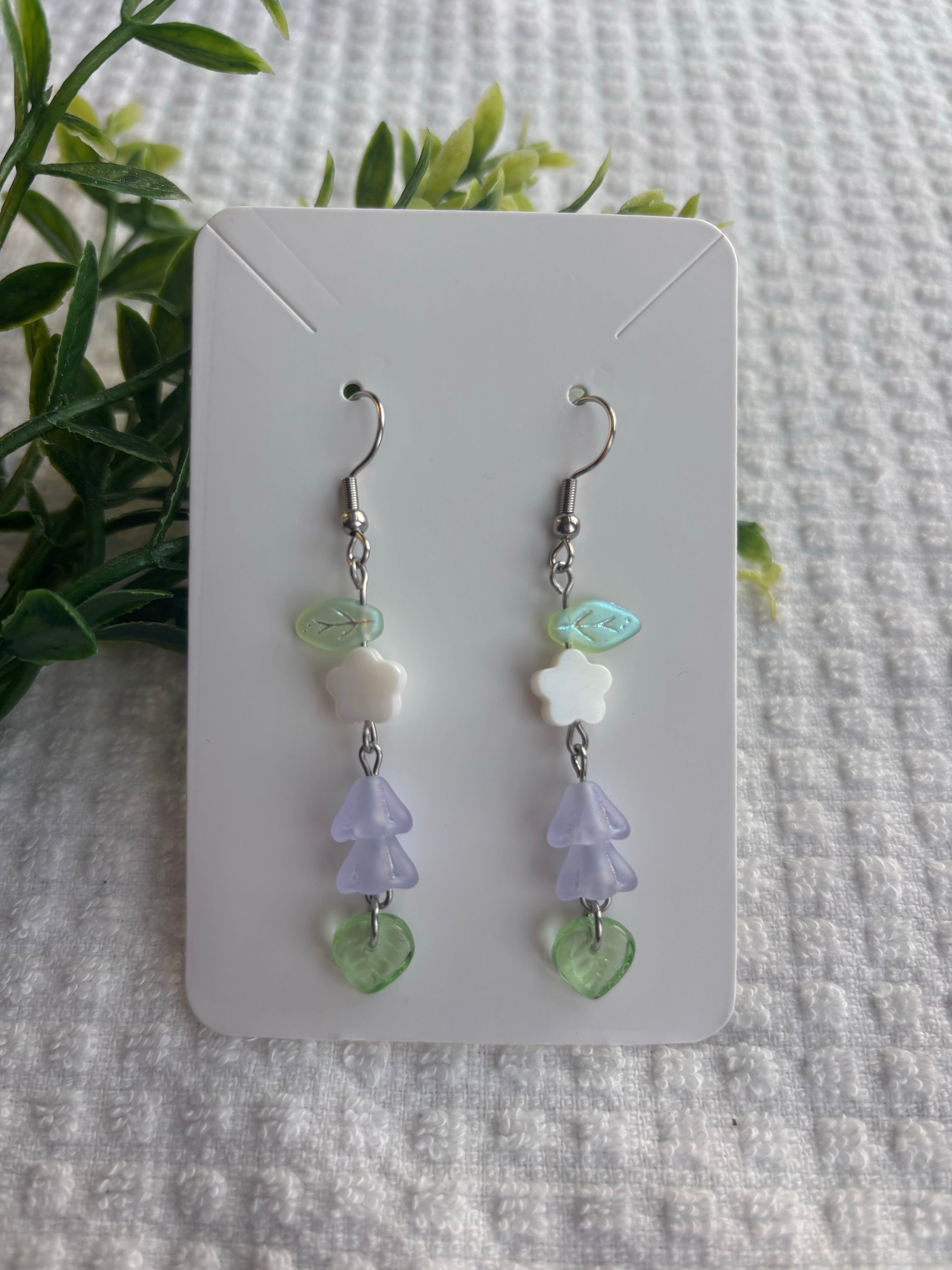Flower Drop Earrings