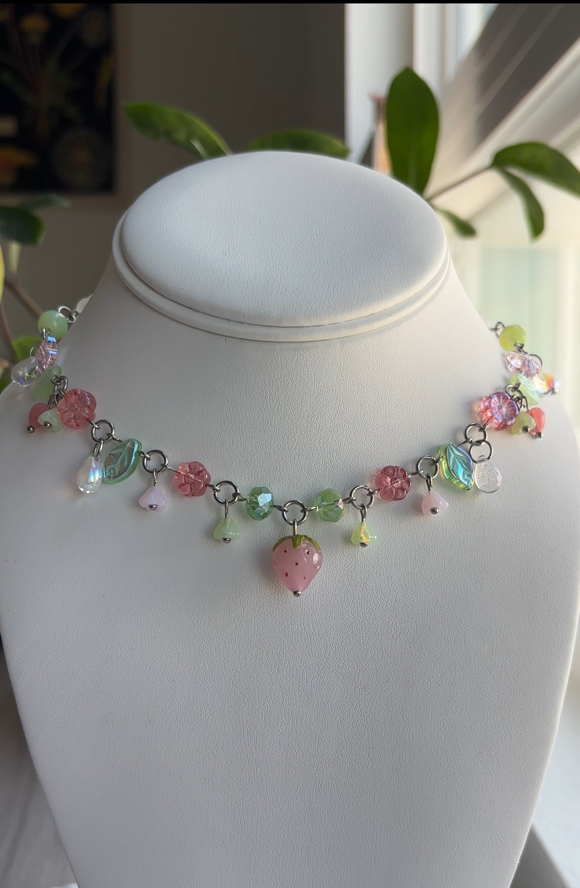 Strawberry Garden Necklace