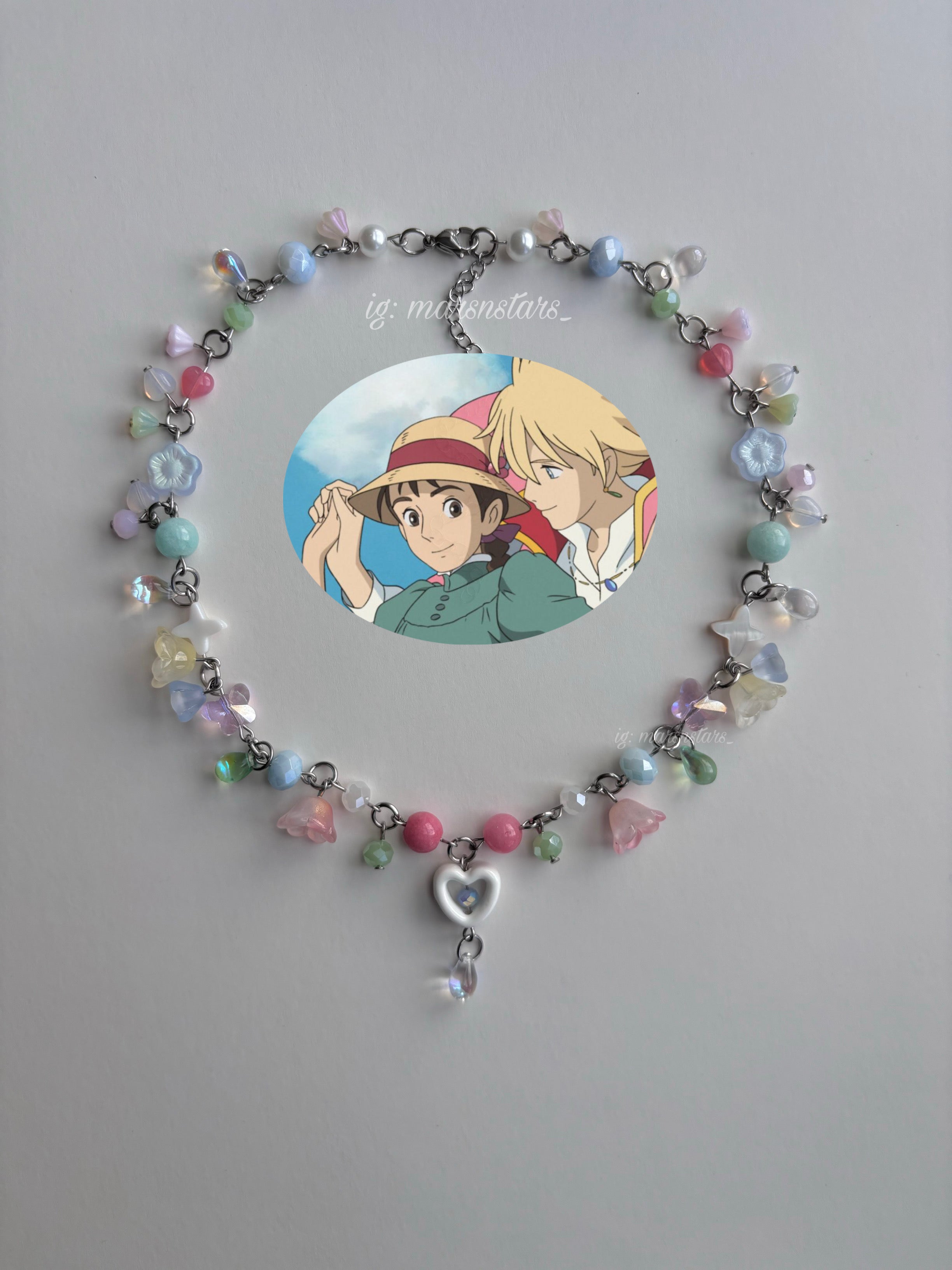 Howl and Sophie Necklace