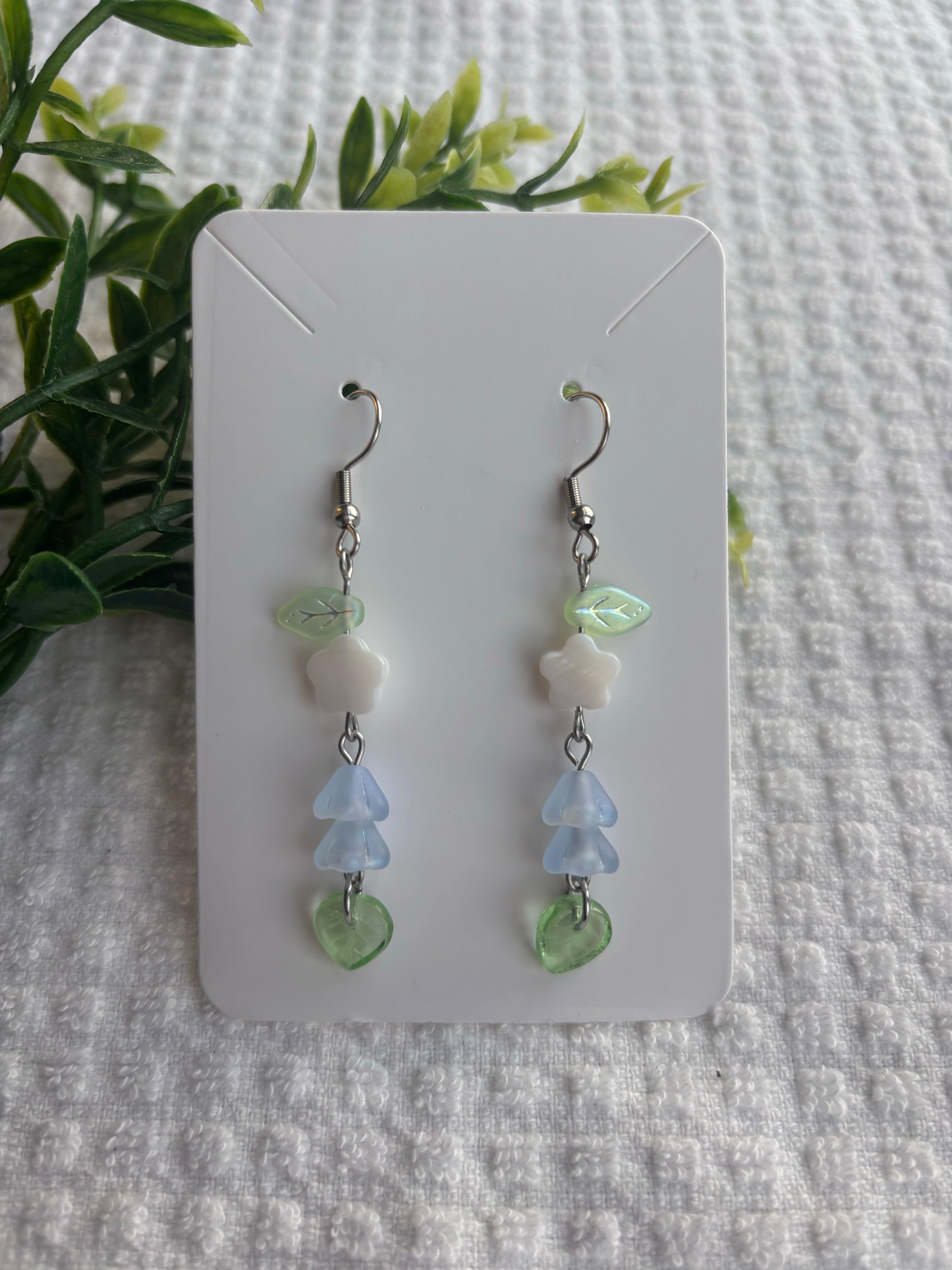 Flower Drop Earrings