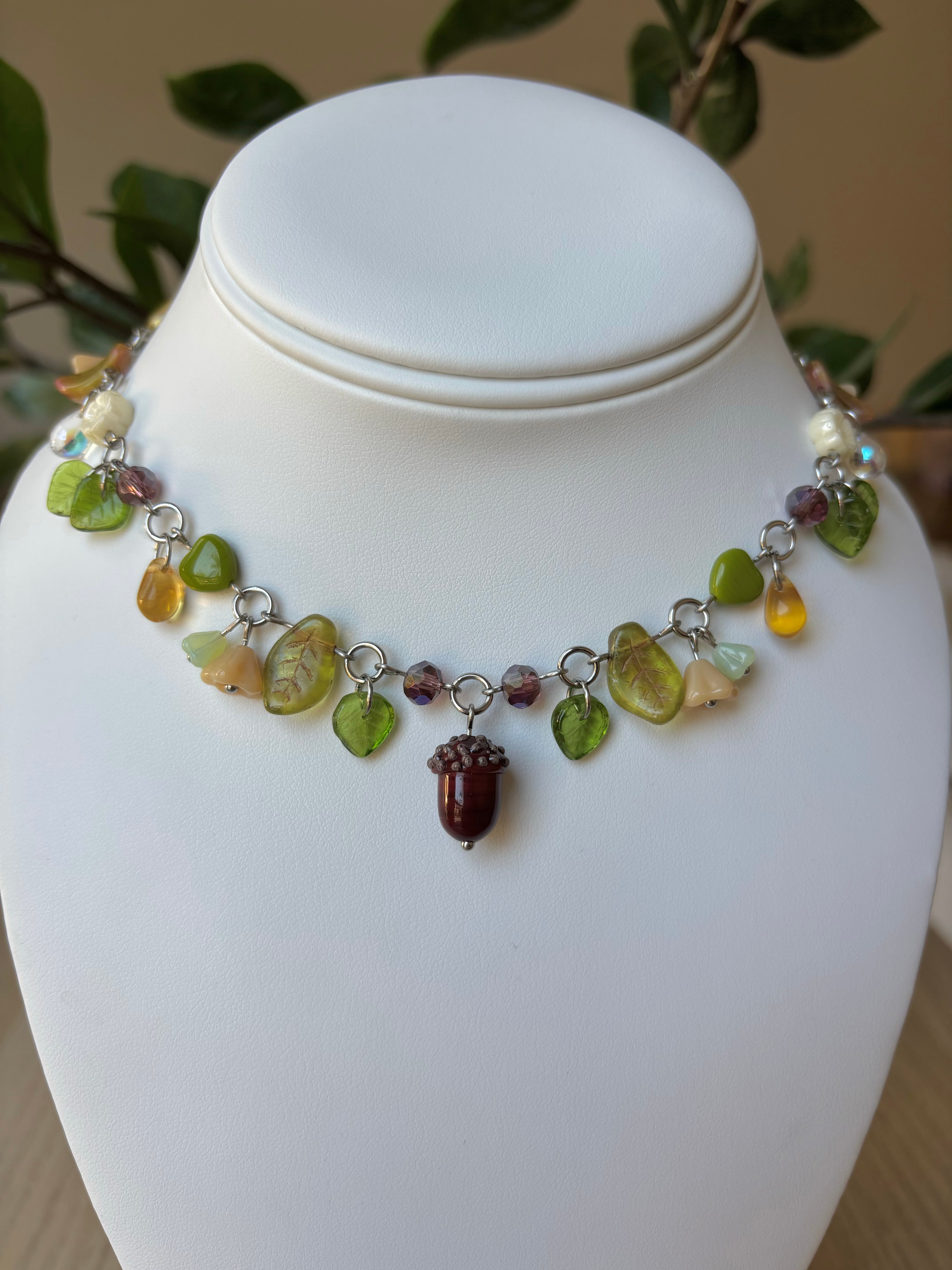 Autumn Keepsake Necklace