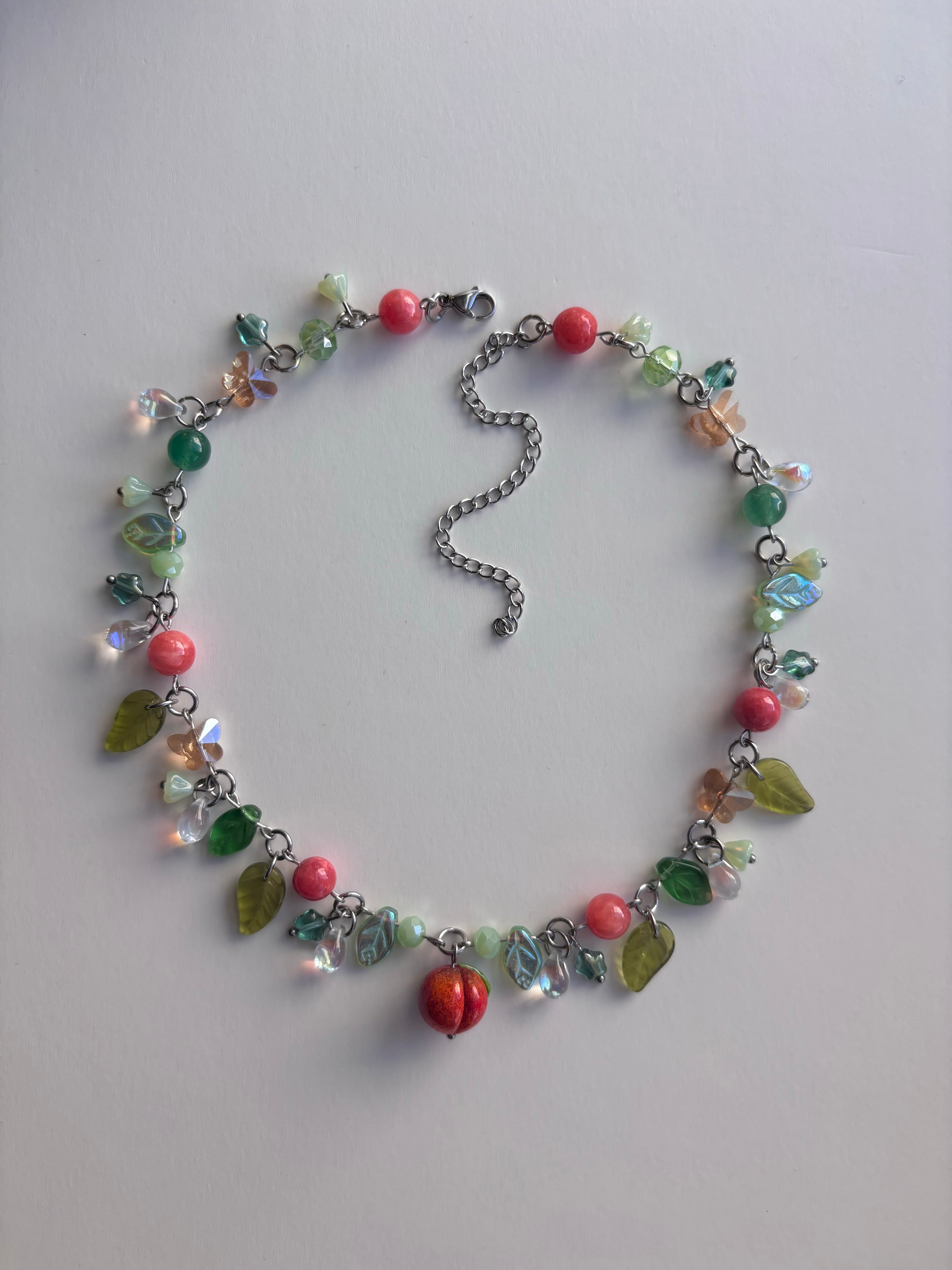 Peachy Necklace