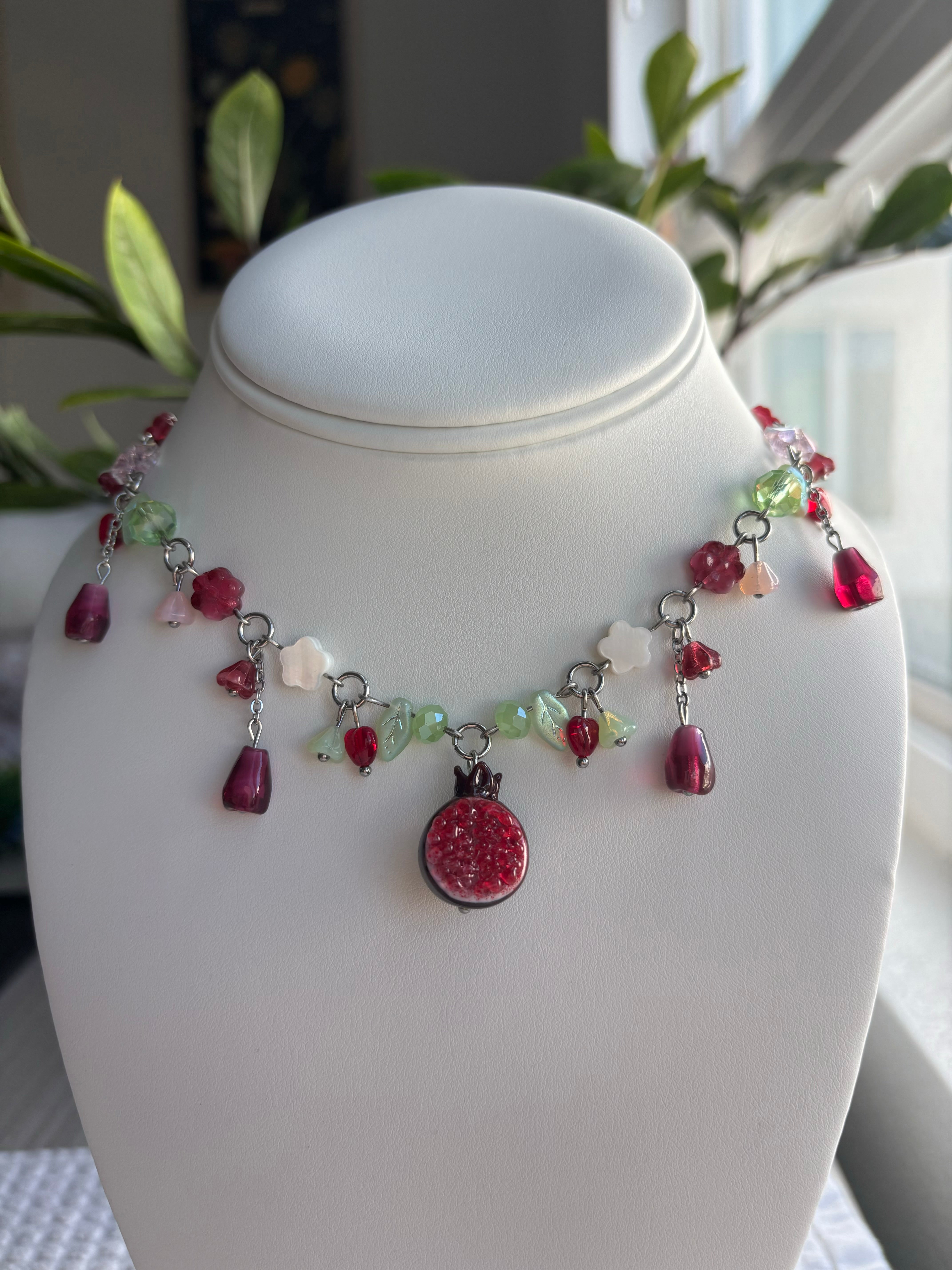 Pomegranate Necklace