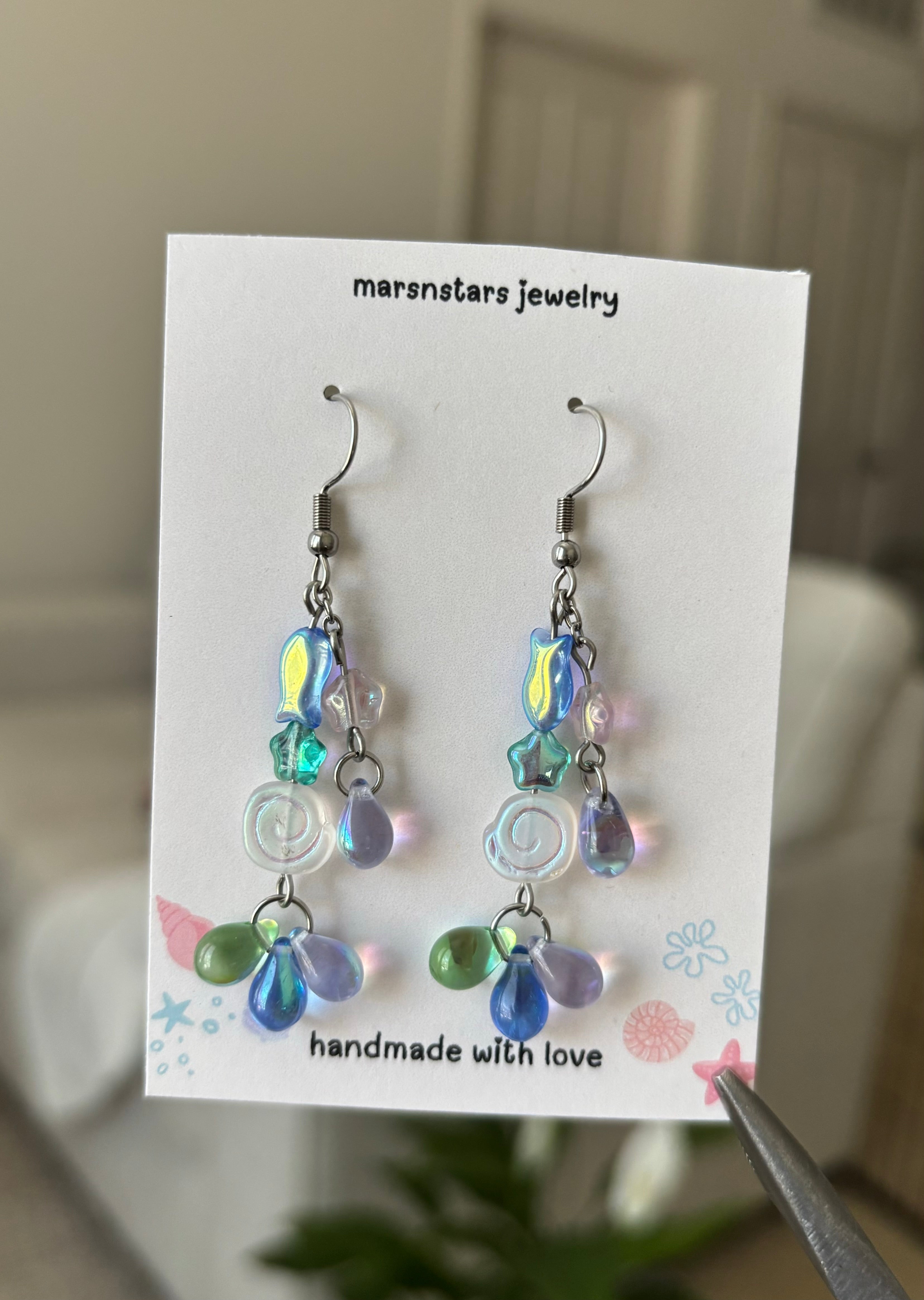 Rainbow Fish Earrings