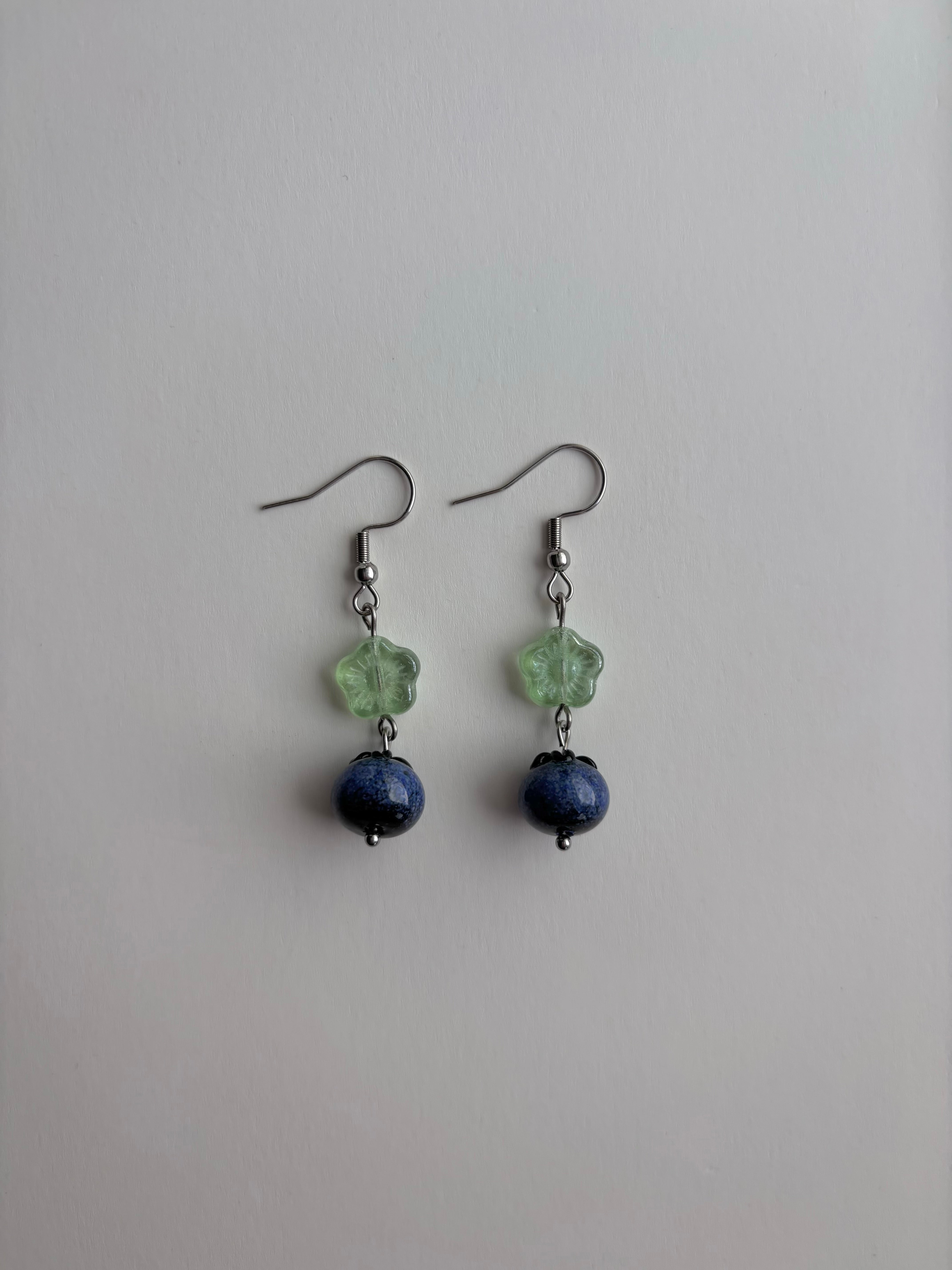 Wild Blueberry Earrings