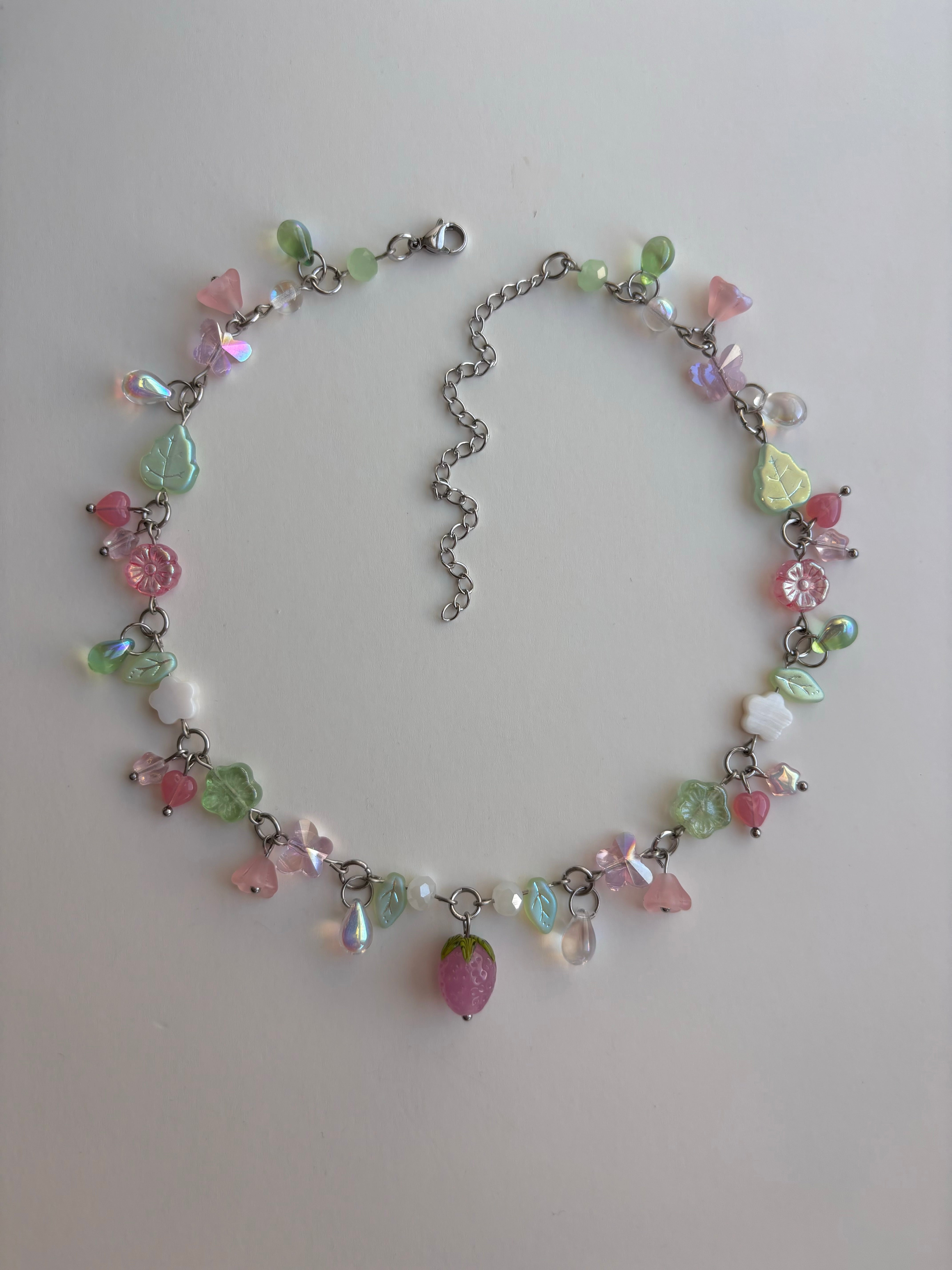 Strawberry Shortcake Necklace