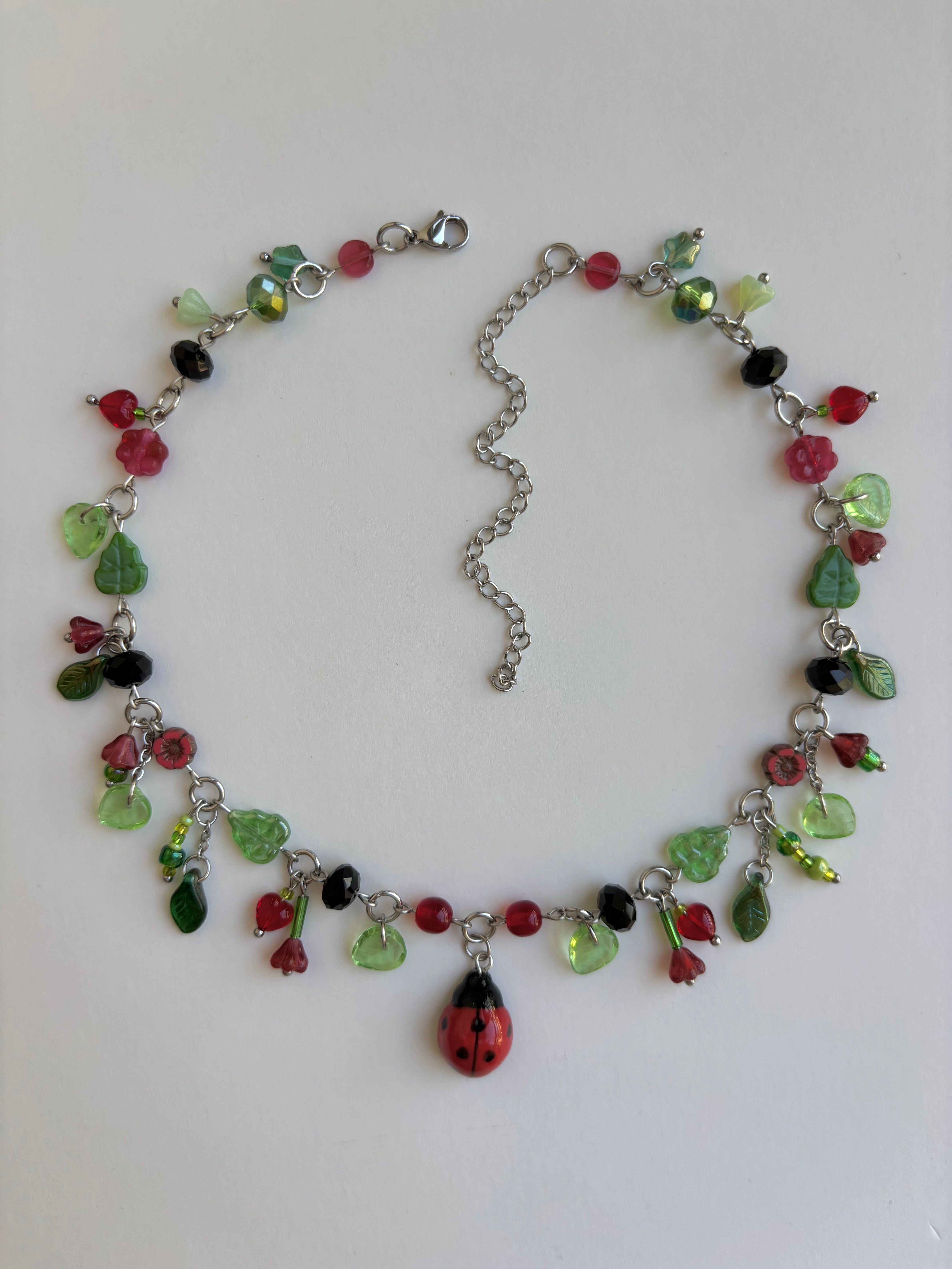 Lazy Ladybug Necklace