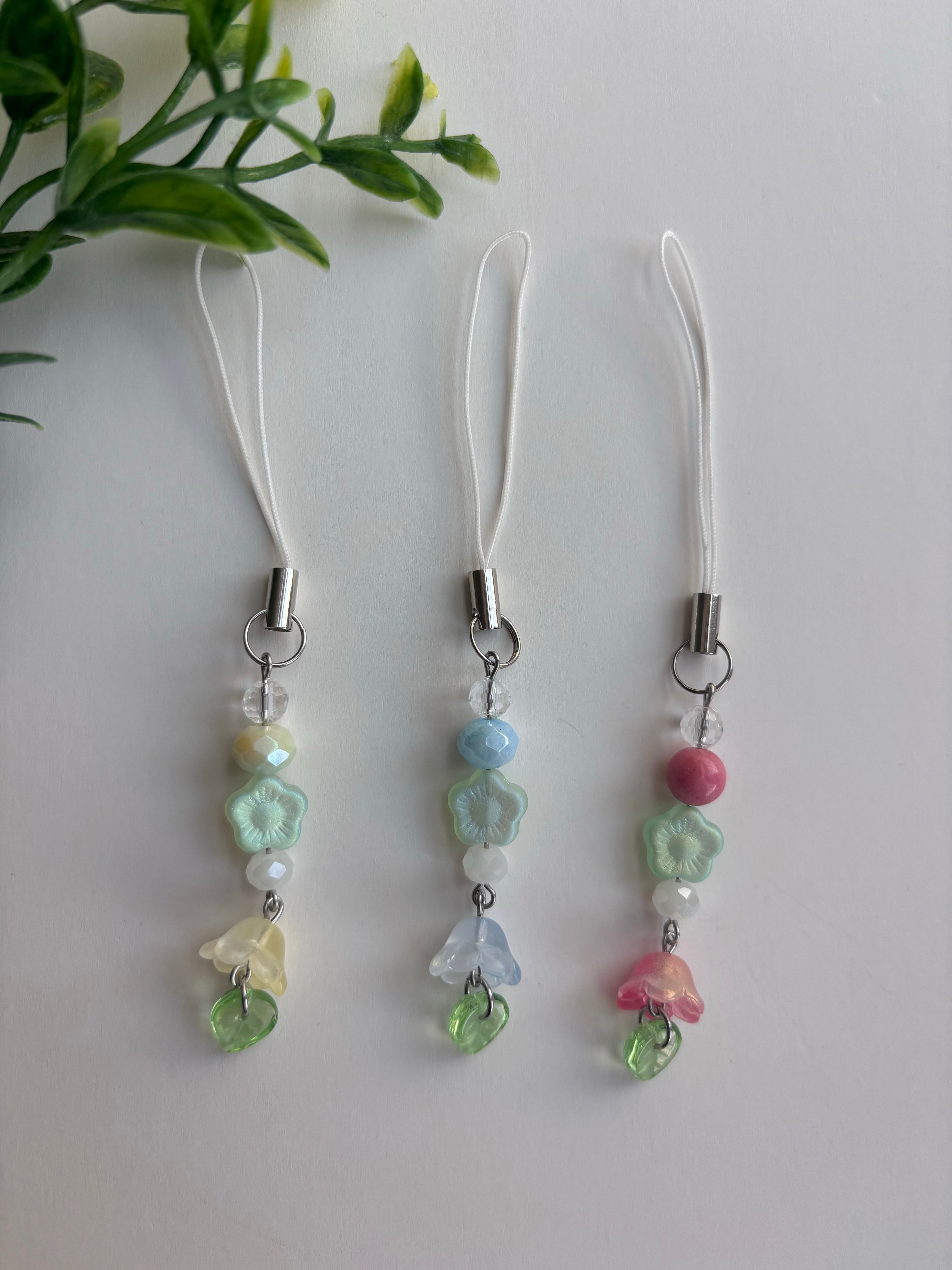 Spring Flower Phone Charm