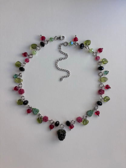 Blackberry Bush Necklace