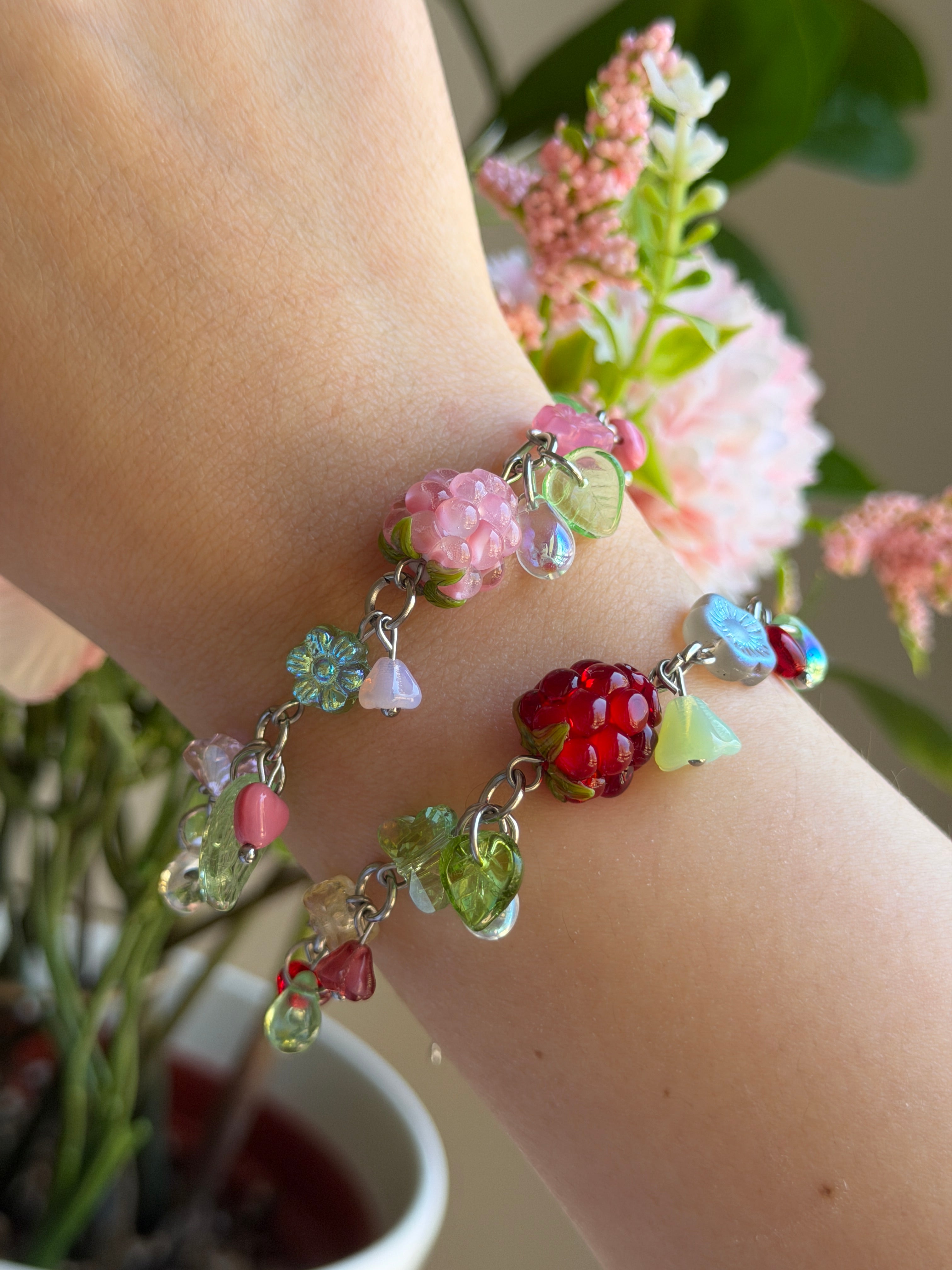 Raspberry Bracelet
