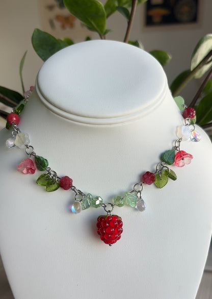 Red Raspberry Necklace