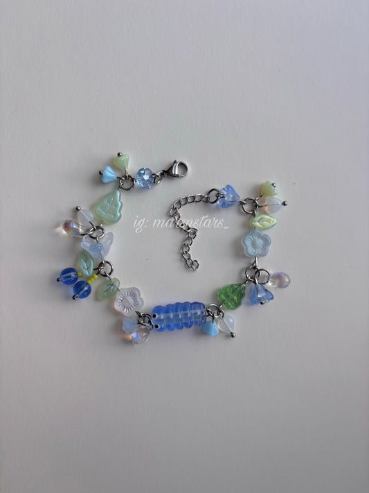 Blueberry Bash Caterpillar Bracelet