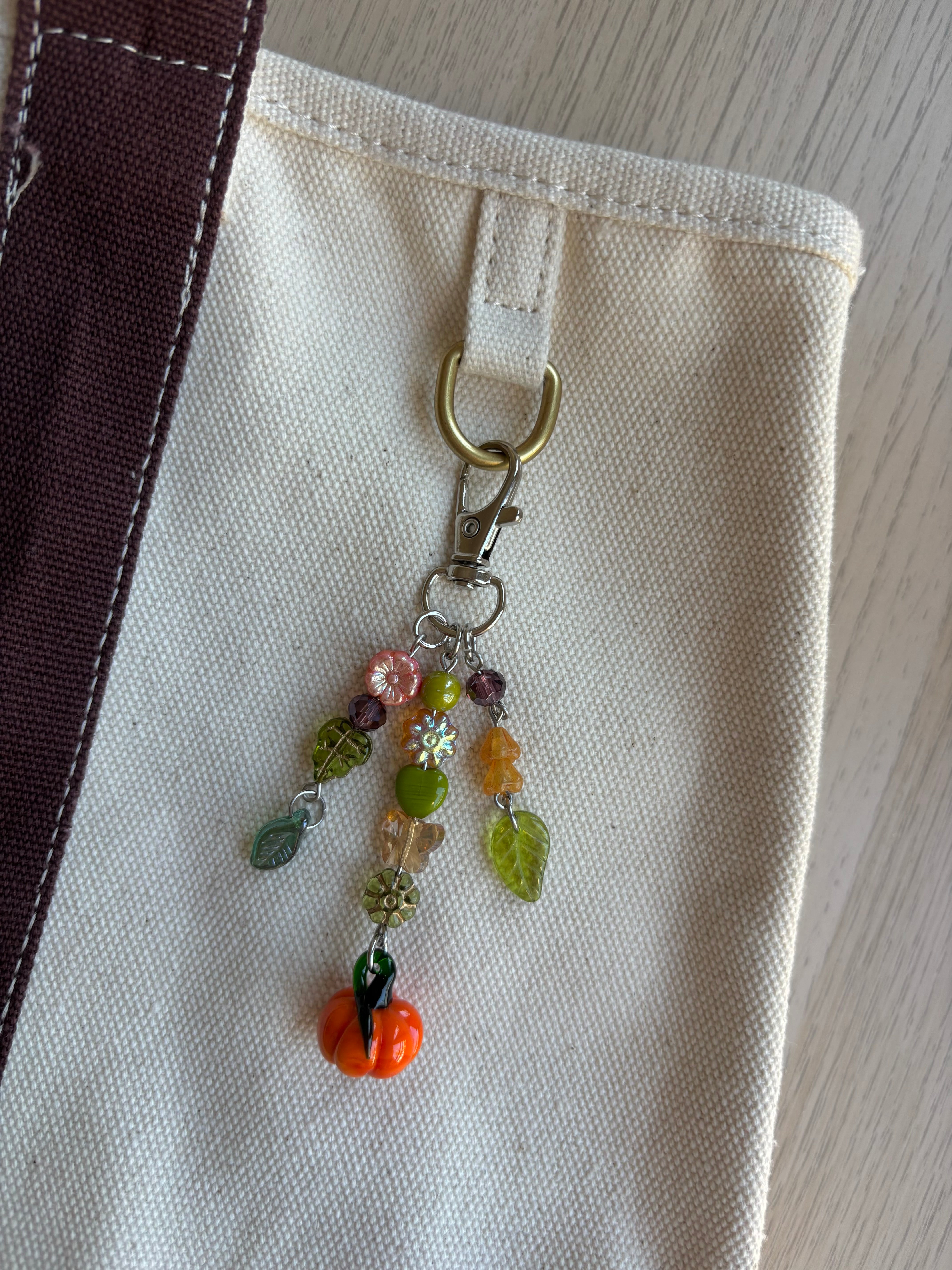 Pumpkin Keychain