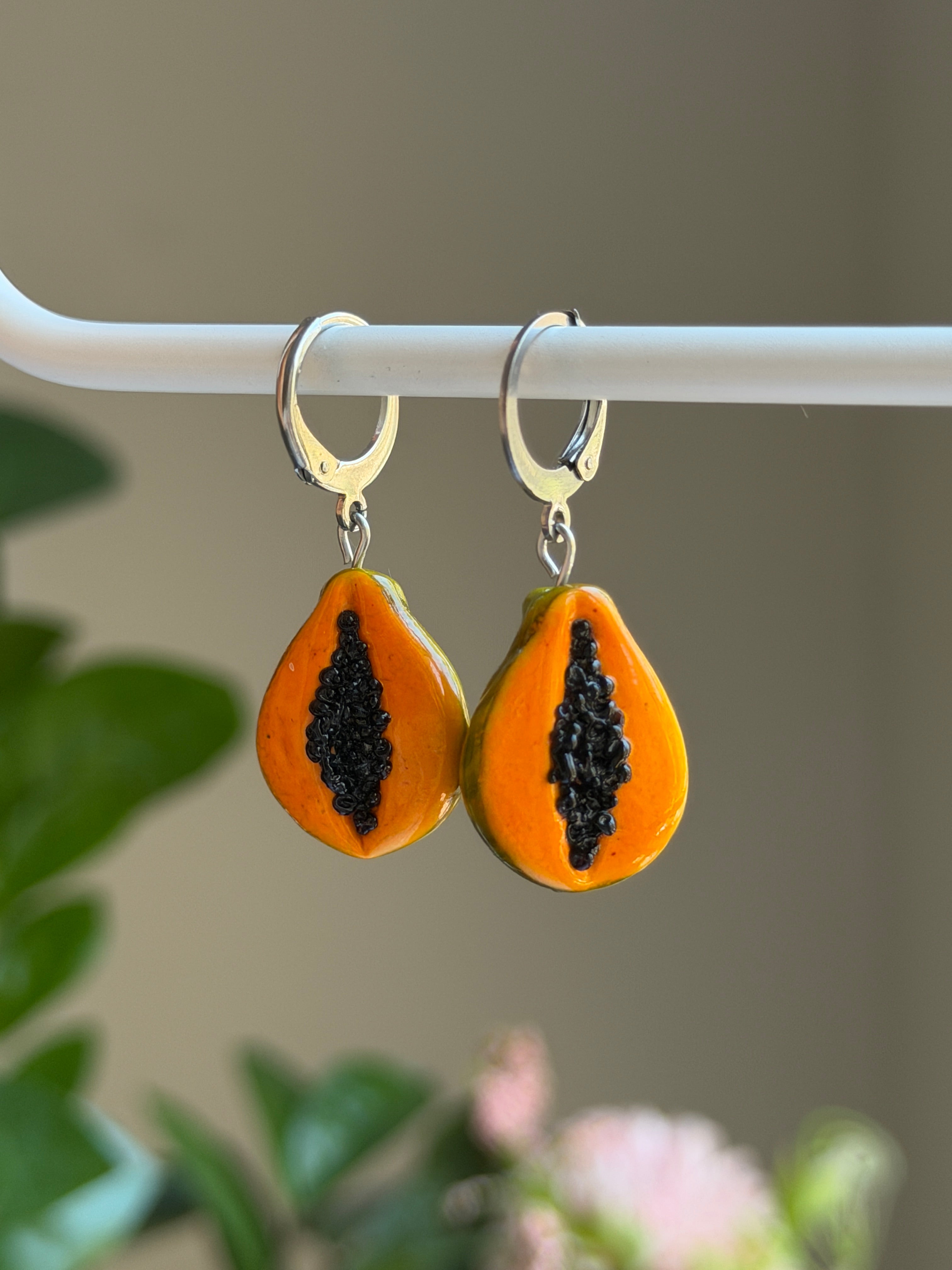 Papaya Earrings