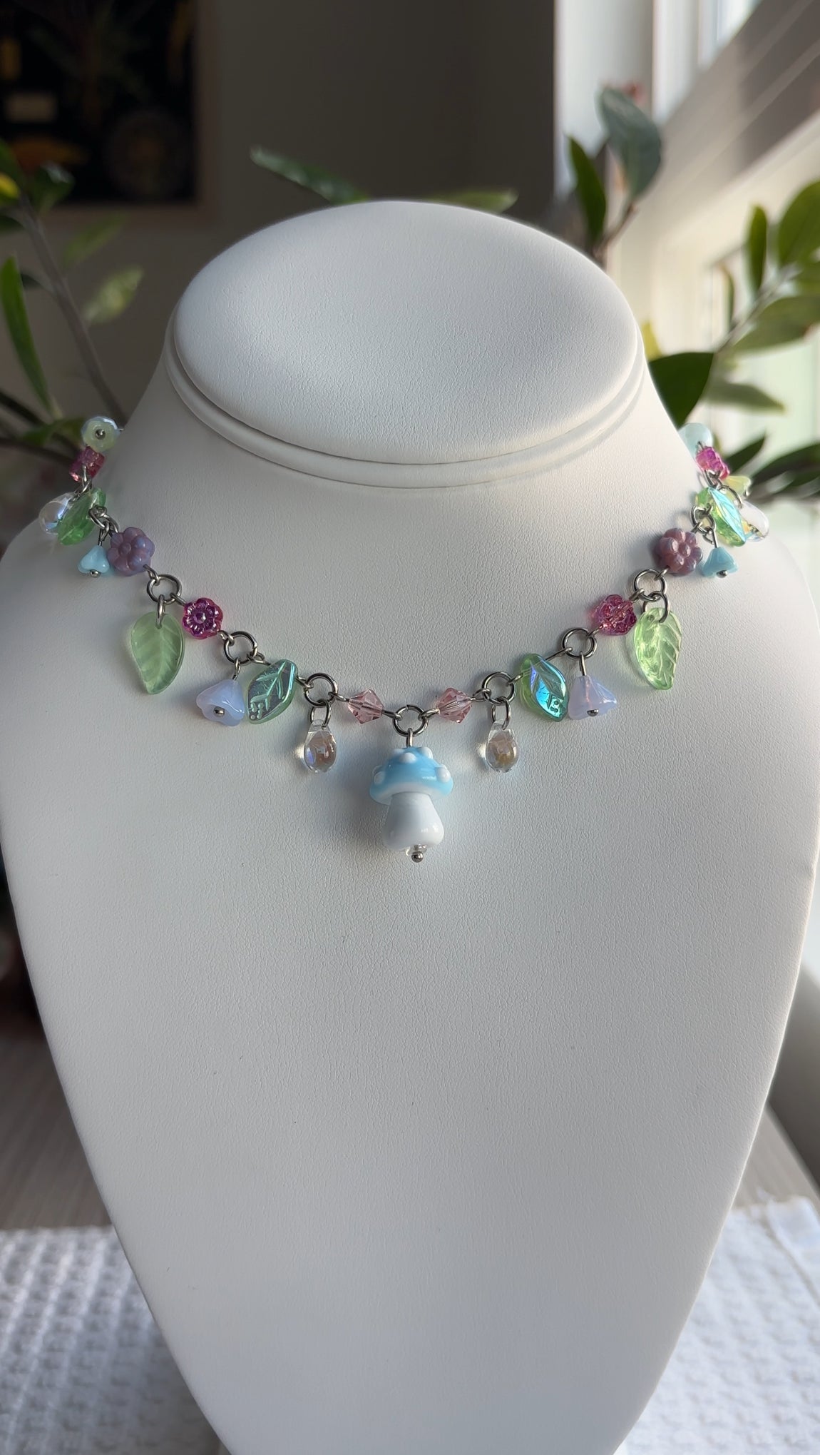 Magical Mushroom Necklace