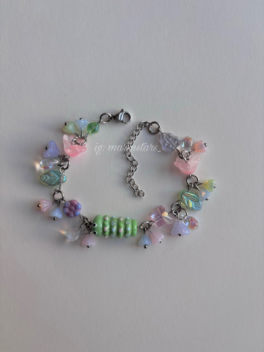 Spotty Garden Caterpillar Bracelet