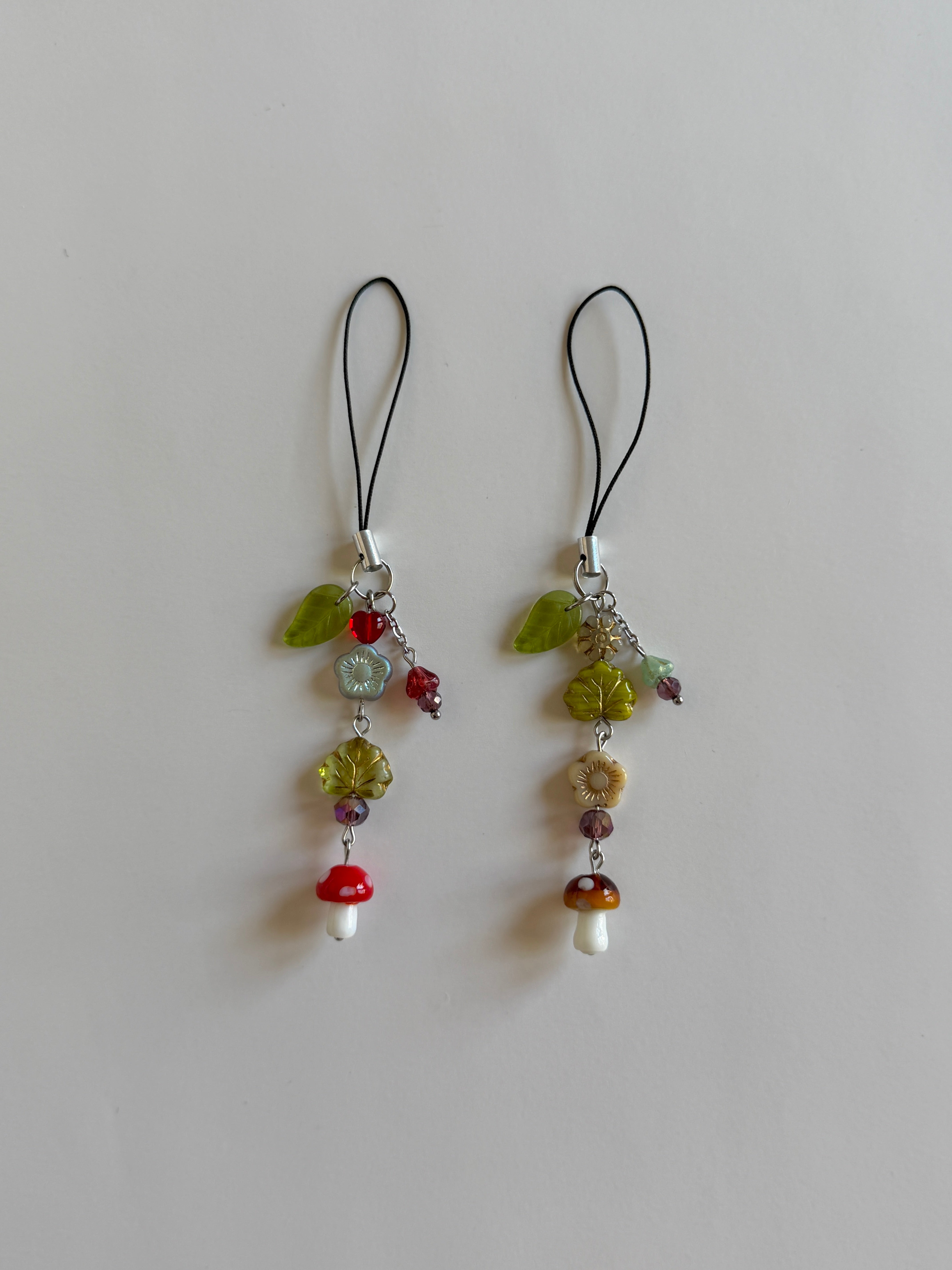 Mushroom Phone Charm