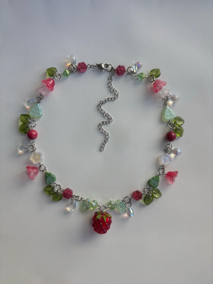 Red Raspberry Necklace